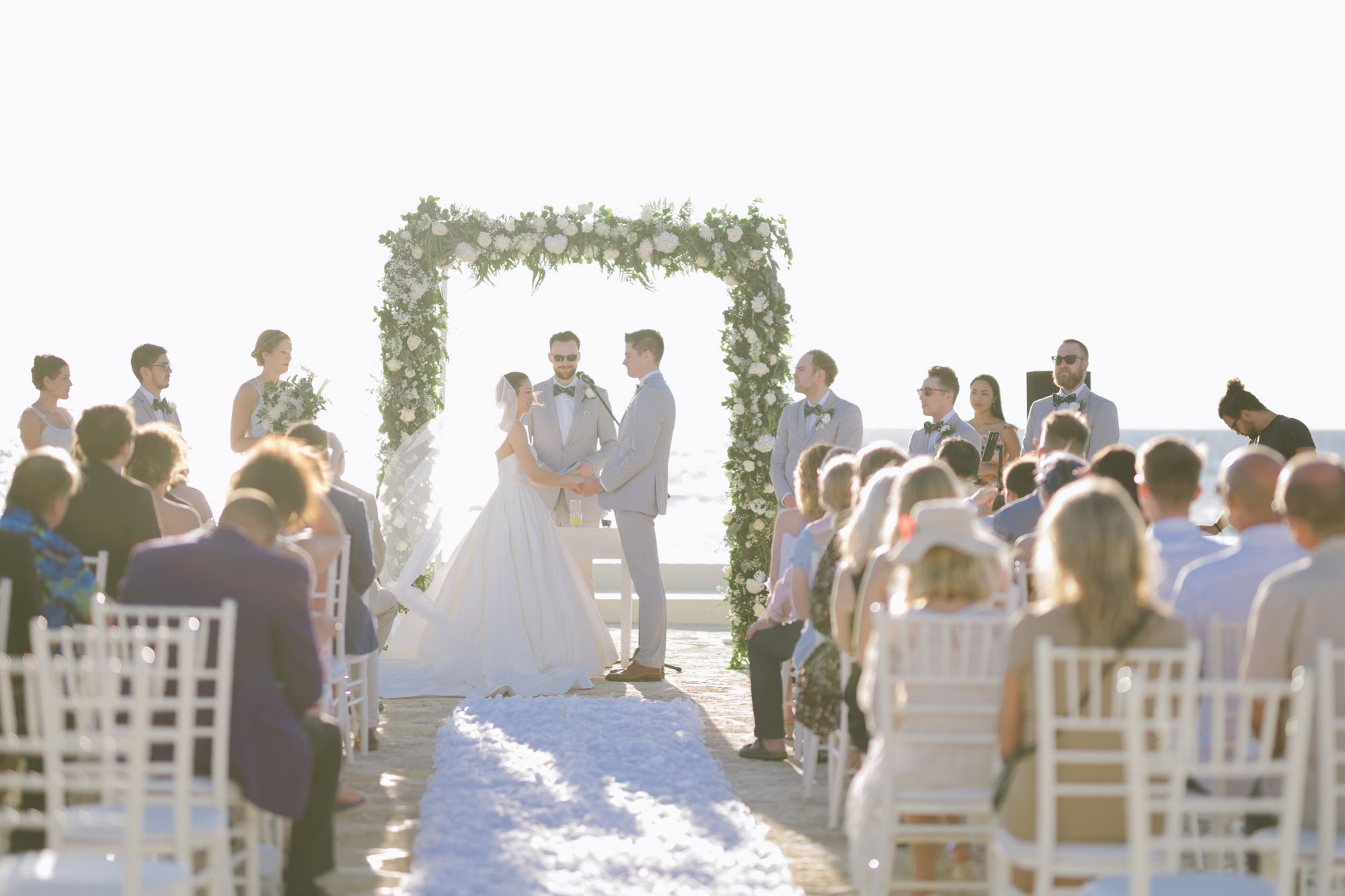 Свадьба Рейда и Ли в ресторане Трахадеро