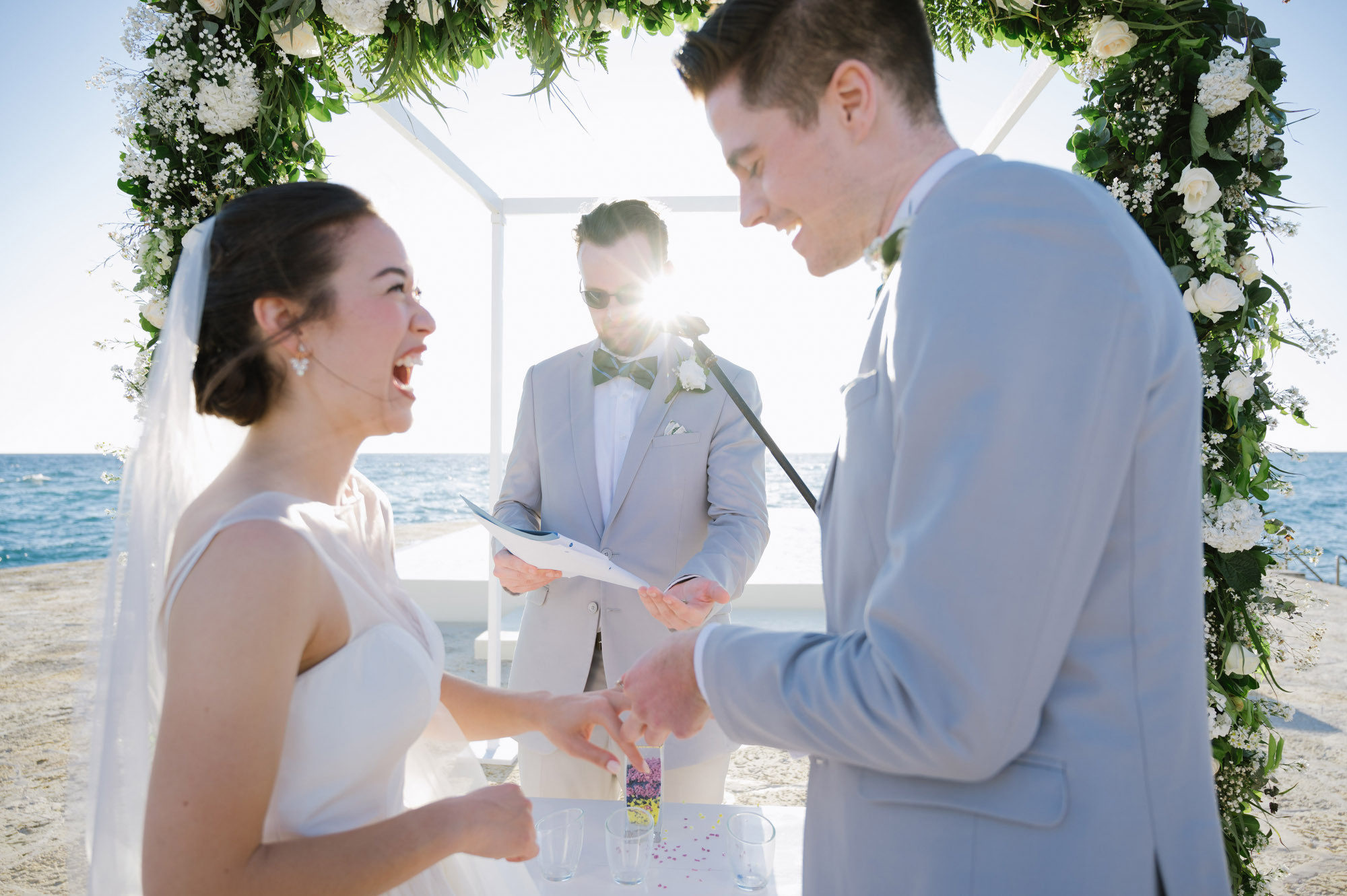 Свадьба Рейда и Ли в ресторане Трахадеро