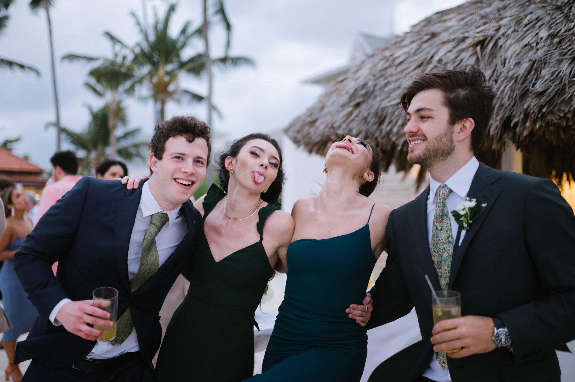 Sabrina and Brendon. Wedding at Kukua