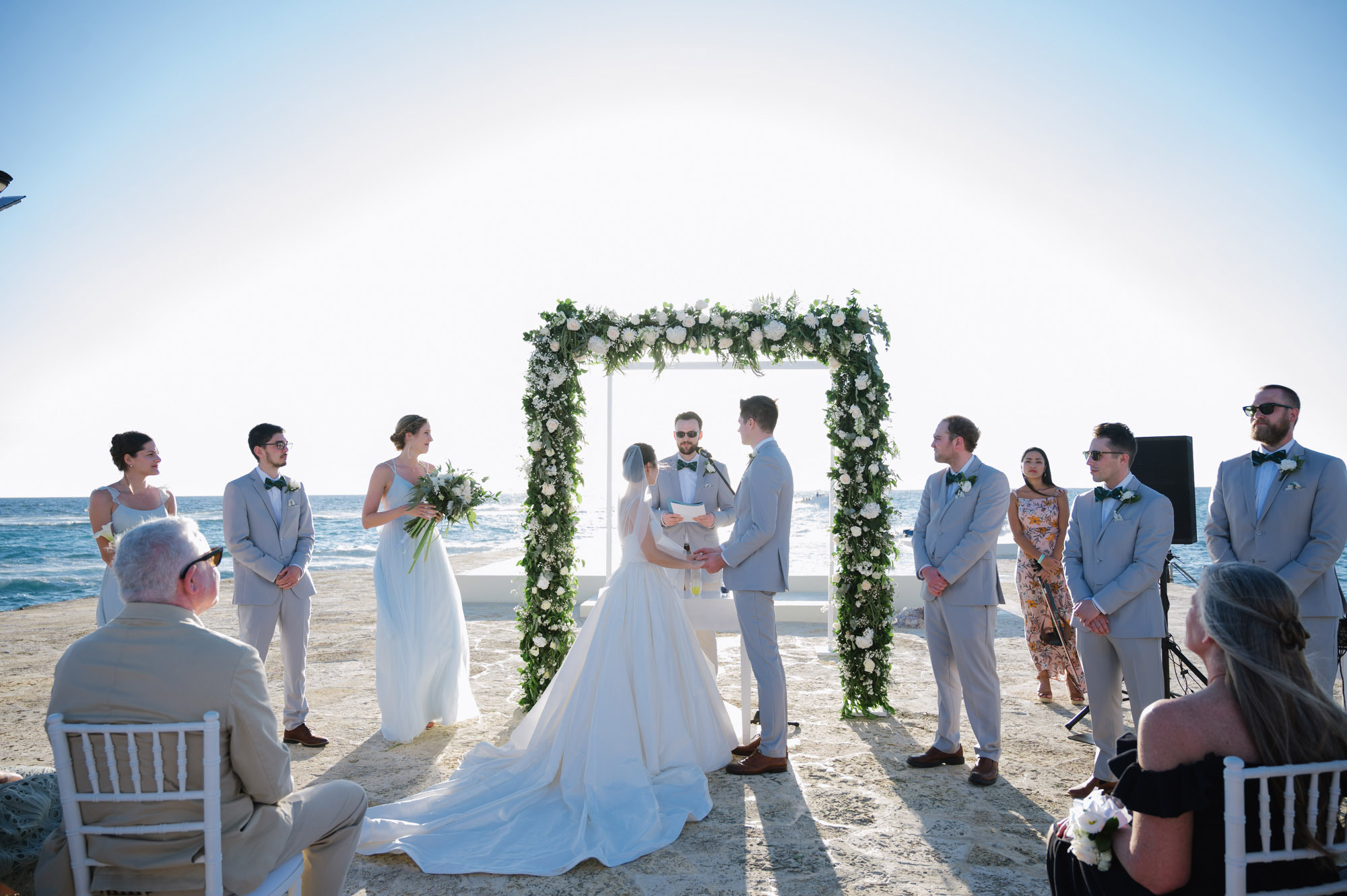 Свадьба Рейда и Ли в ресторане Трахадеро