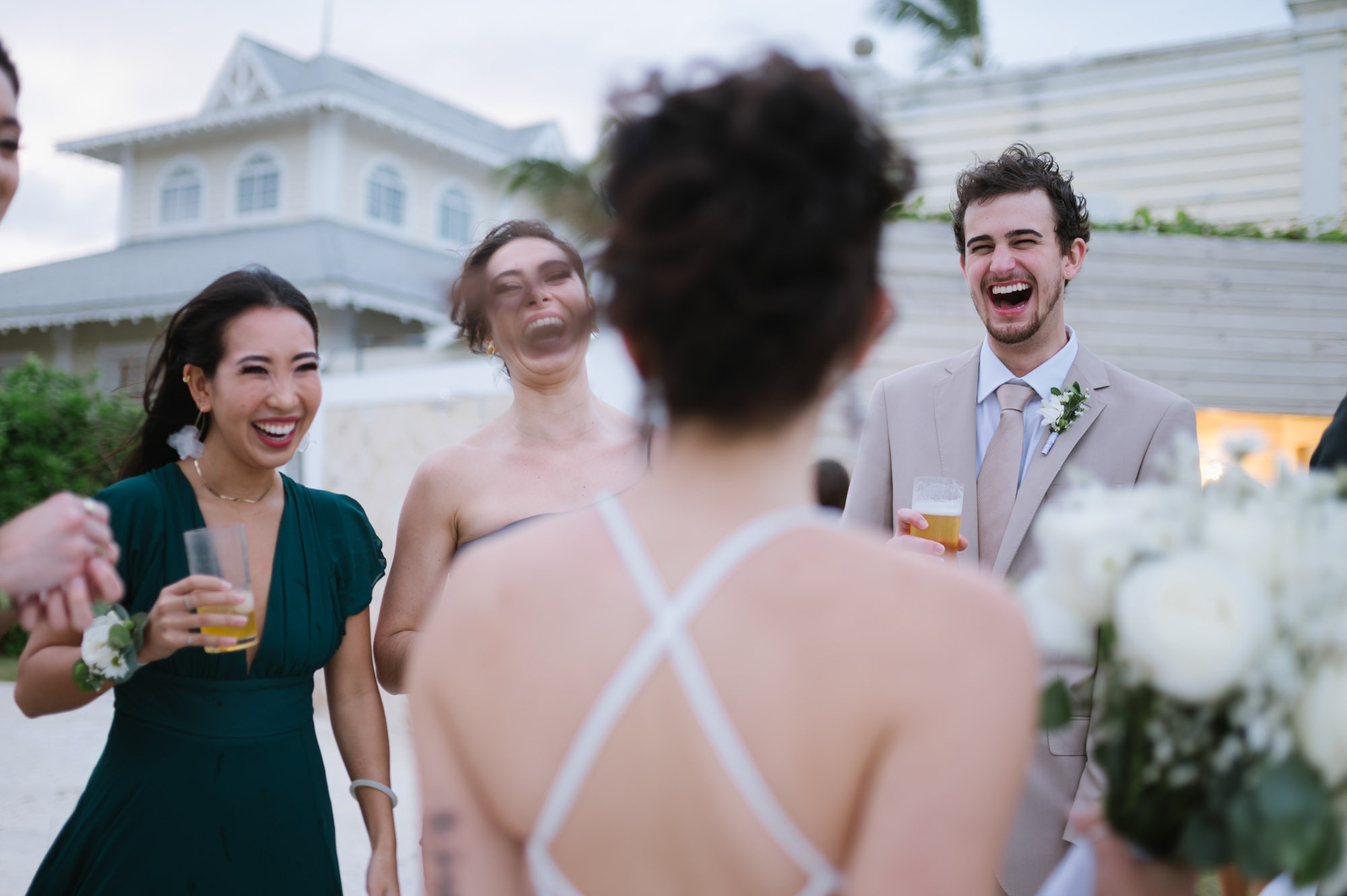 Sabrina and Brendon. Wedding at Kukua