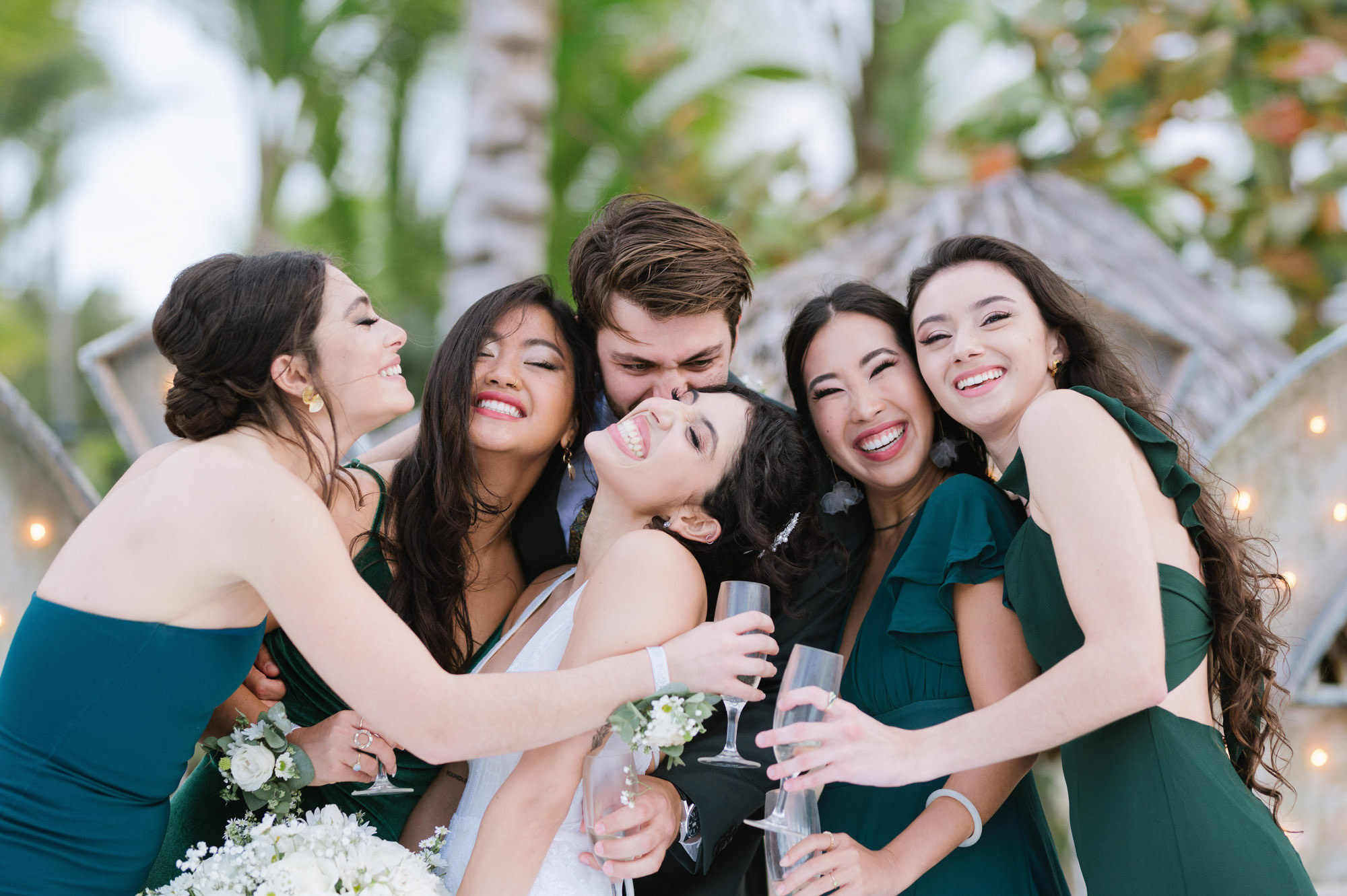 Sabrina and Brendon. Wedding at Kukua