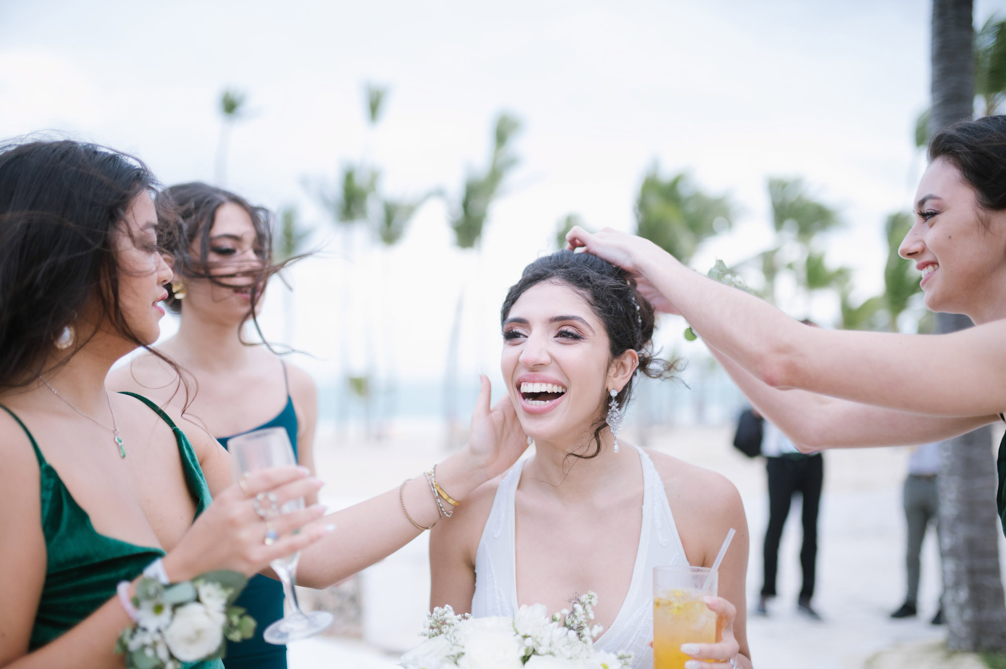 Sabrina and Brendon. Wedding at Kukua