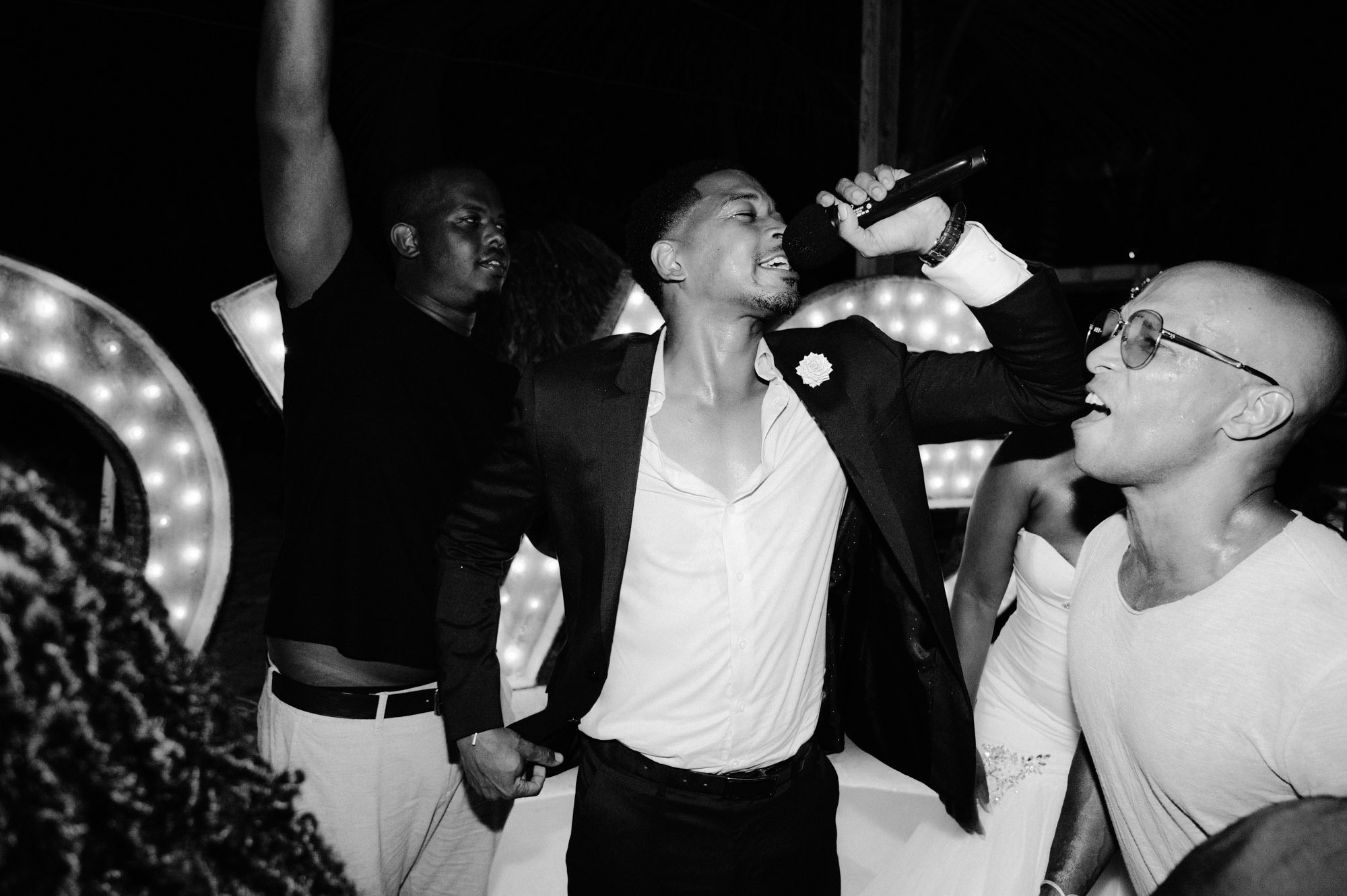 Lauren and Aaron's classic wedding at Kukua beach club