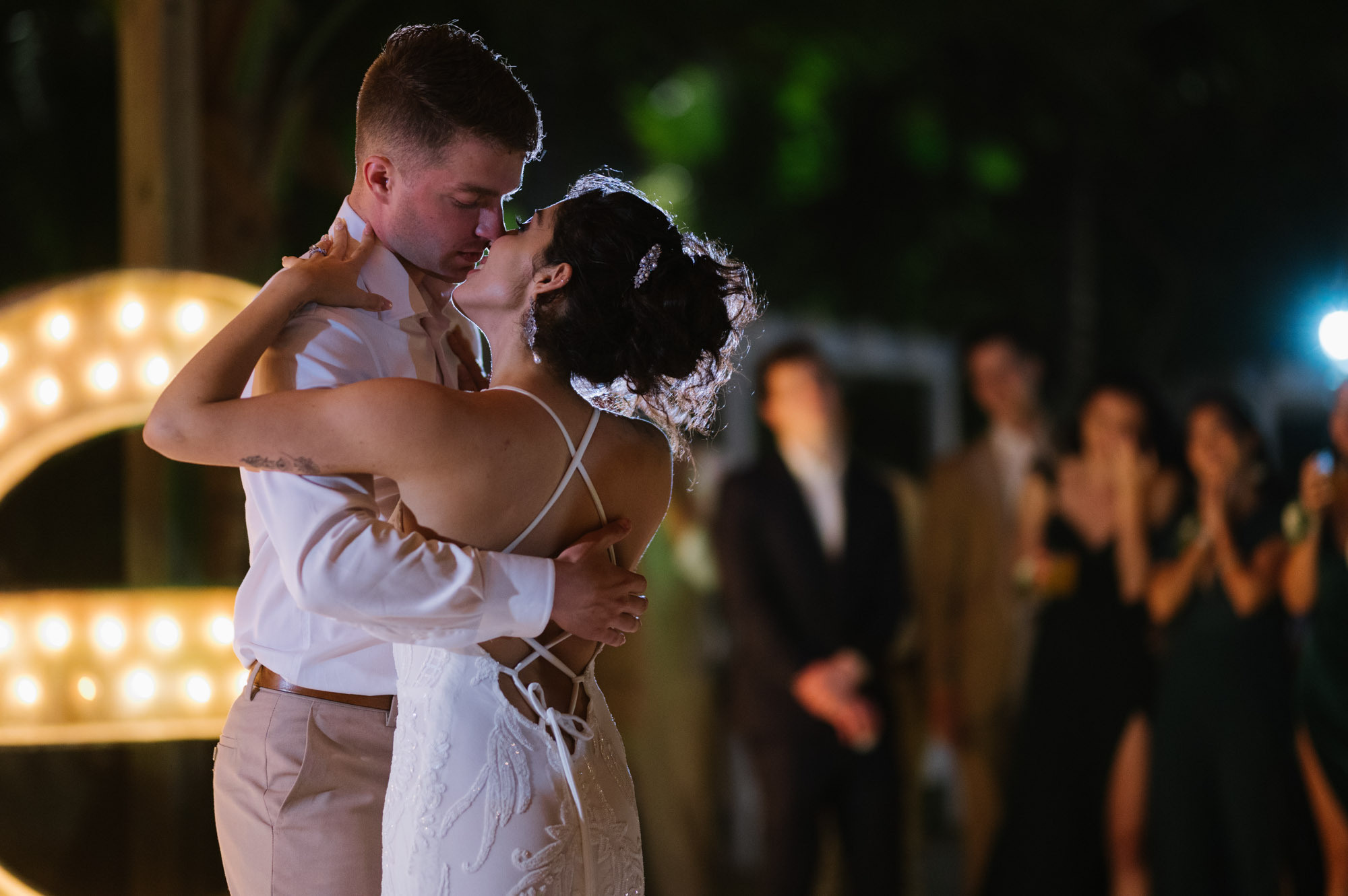 Sabrina and Brendon. Wedding at Kukua