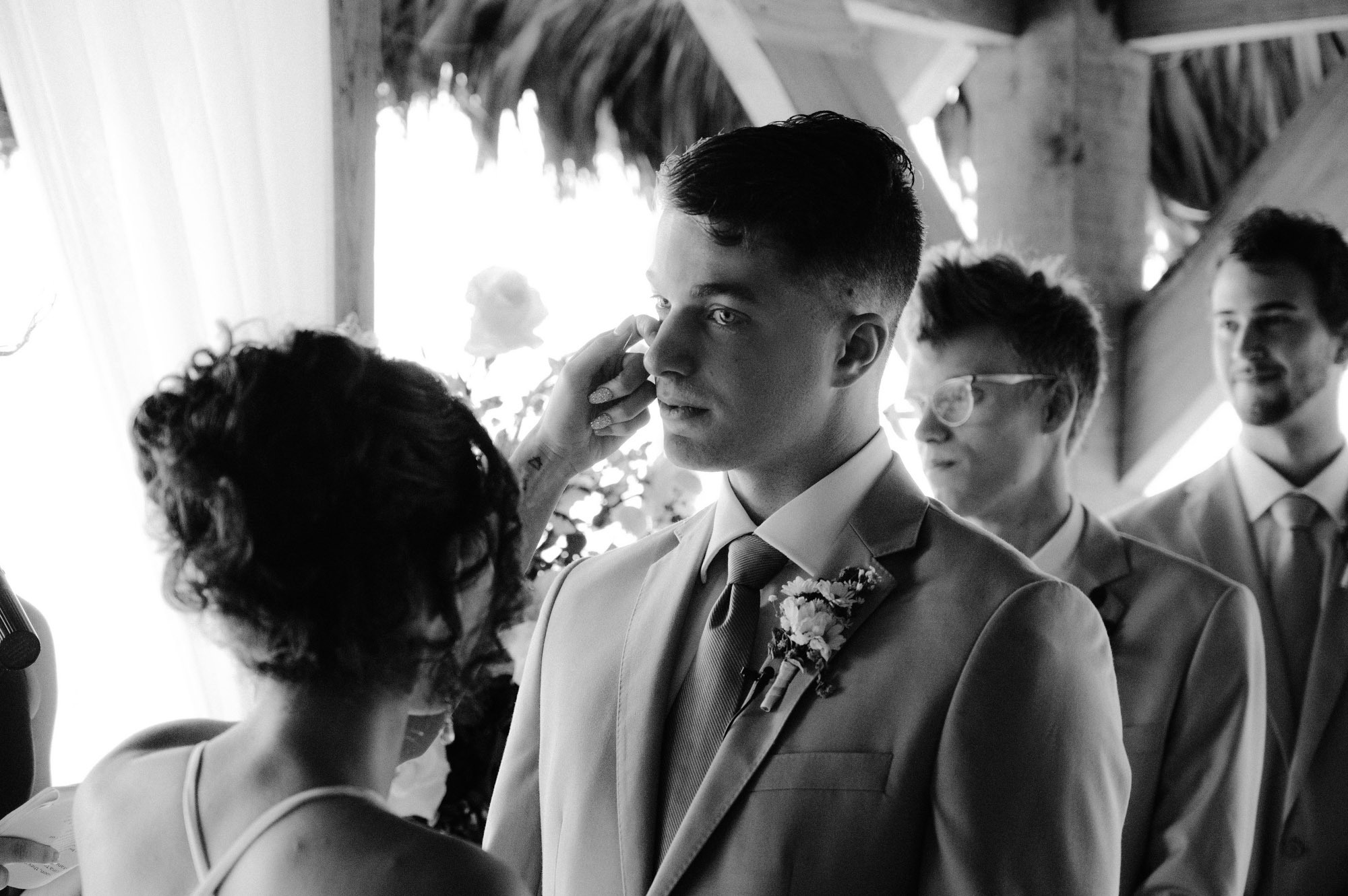 Sabrina and Brendon. Wedding at Kukua