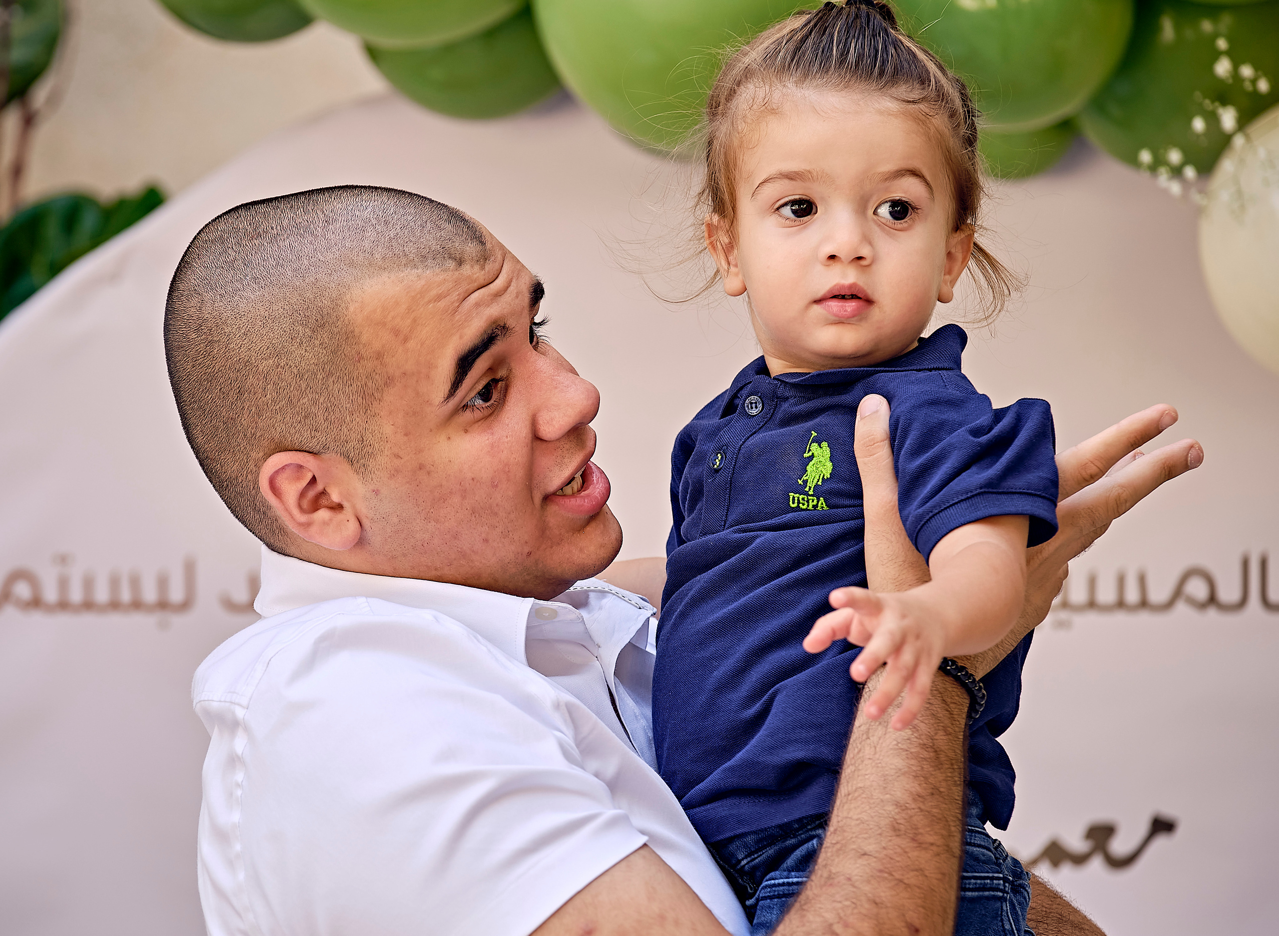 BAPTISM. FADY&CHRISTINA. Church of St.Peter. Yaffo. Middle East Photo Agency — Weddings, Bar & Bat Mitzvahs, Brit Milah, Theater, Magnets, Portraits
