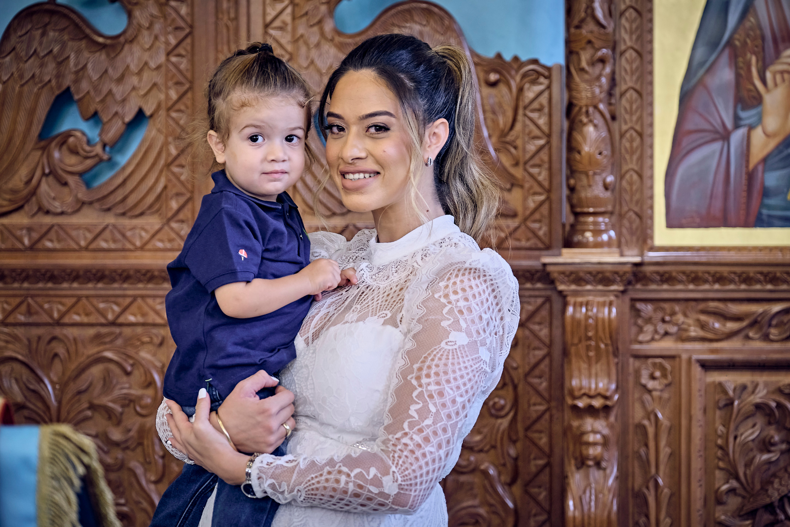 BAPTISM. FADY&CHRISTINA. Church of St.Peter. Yaffo. Middle East Photo Agency — Weddings, Bar & Bat Mitzvahs, Brit Milah, Theater, Magnets, Portraits