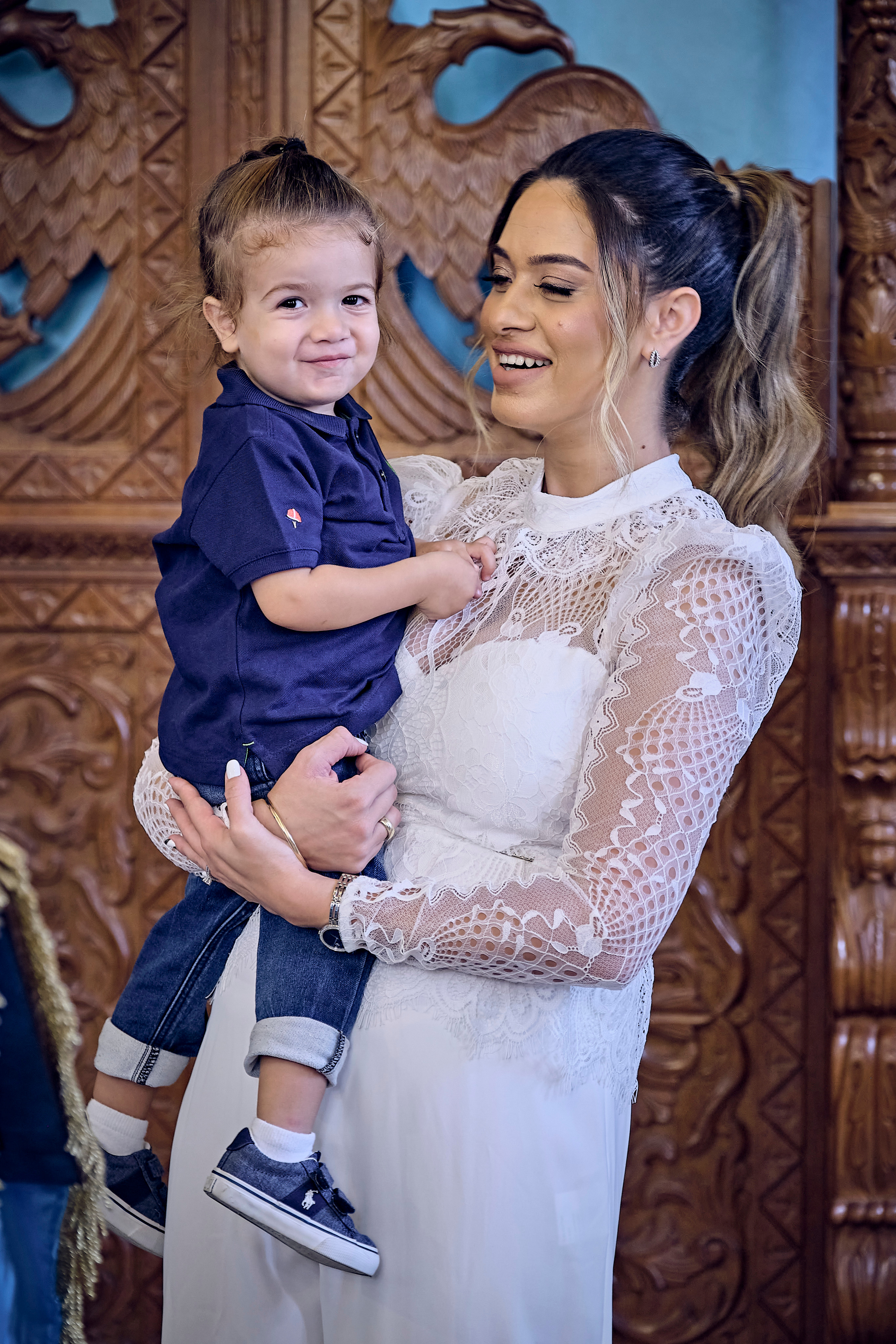 BAPTISM. FADY&CHRISTINA. Church of St.Peter. Yaffo. Middle East Photo Agency — Weddings, Bar & Bat Mitzvahs, Brit Milah, Theater, Magnets, Portraits