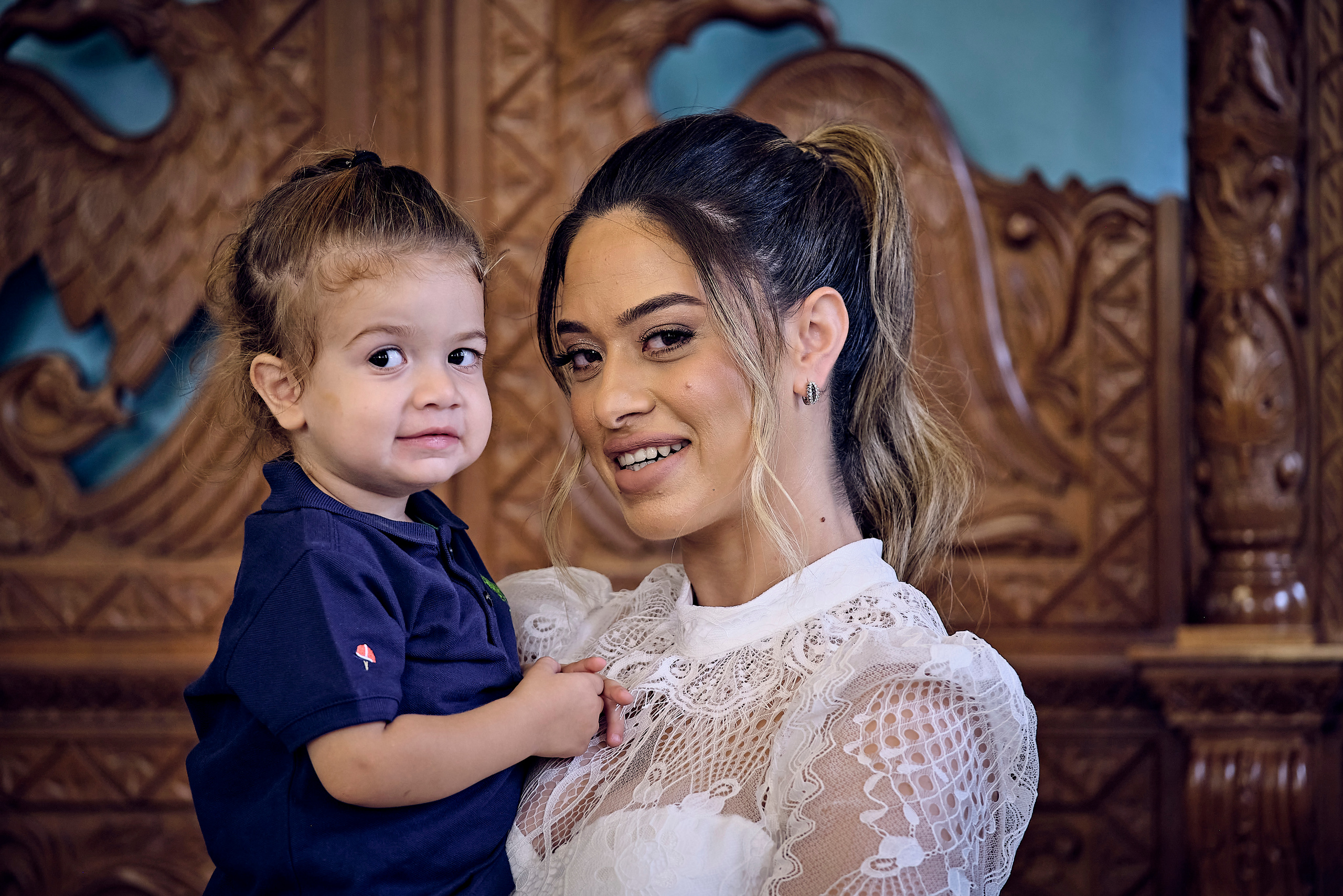 BAPTISM. FADY&CHRISTINA. Church of St.Peter. Yaffo. Middle East Photo Agency — Weddings, Bar & Bat Mitzvahs, Brit Milah, Theater, Magnets, Portraits