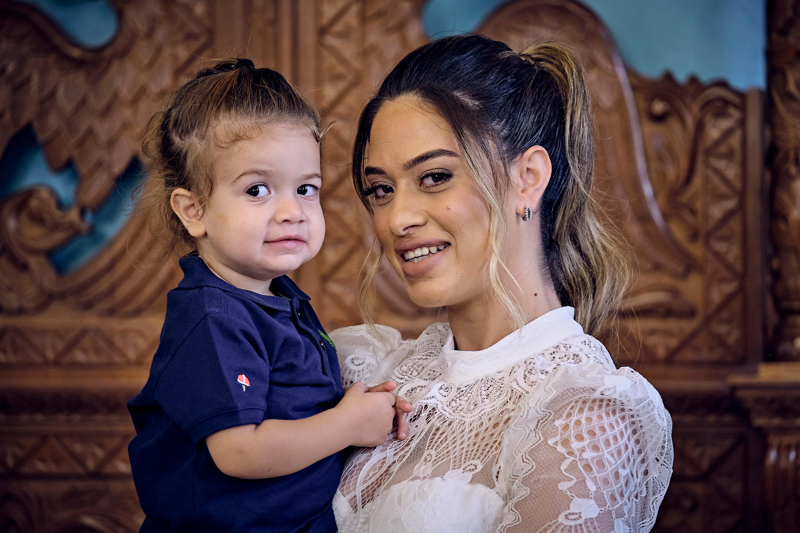 BAPTISM. FADY&CHRISTINA. Church of St.Peter. Yaffo. Middle East Photo Agency — Weddings, Bar & Bat Mitzvahs, Brit Milah, Theater, Magnets, Portraits