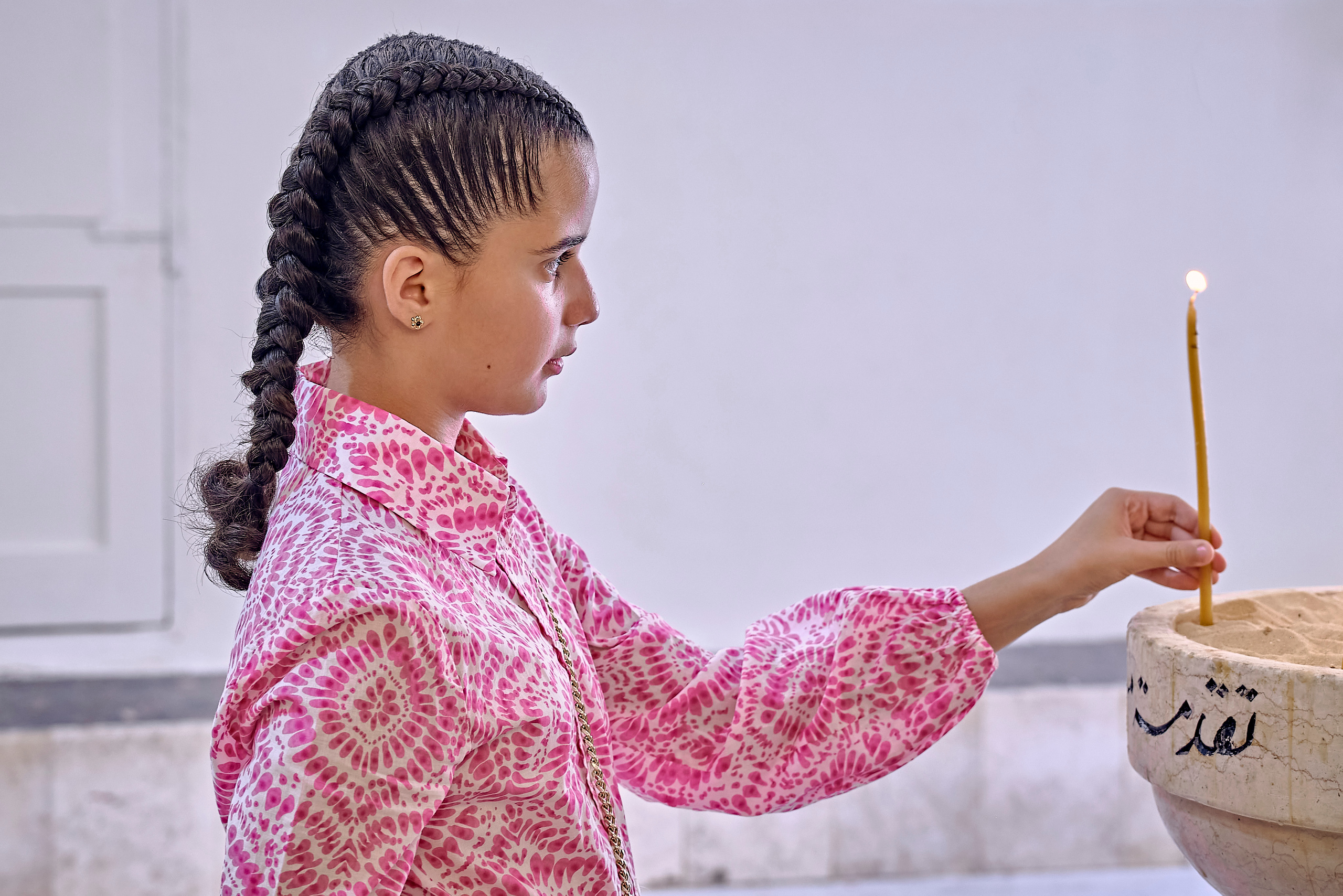 BAPTISM. FADY&CHRISTINA. Church of St.Peter. Yaffo. Middle East Photo Agency — Weddings, Bar & Bat Mitzvahs, Brit Milah, Theater, Magnets, Portraits