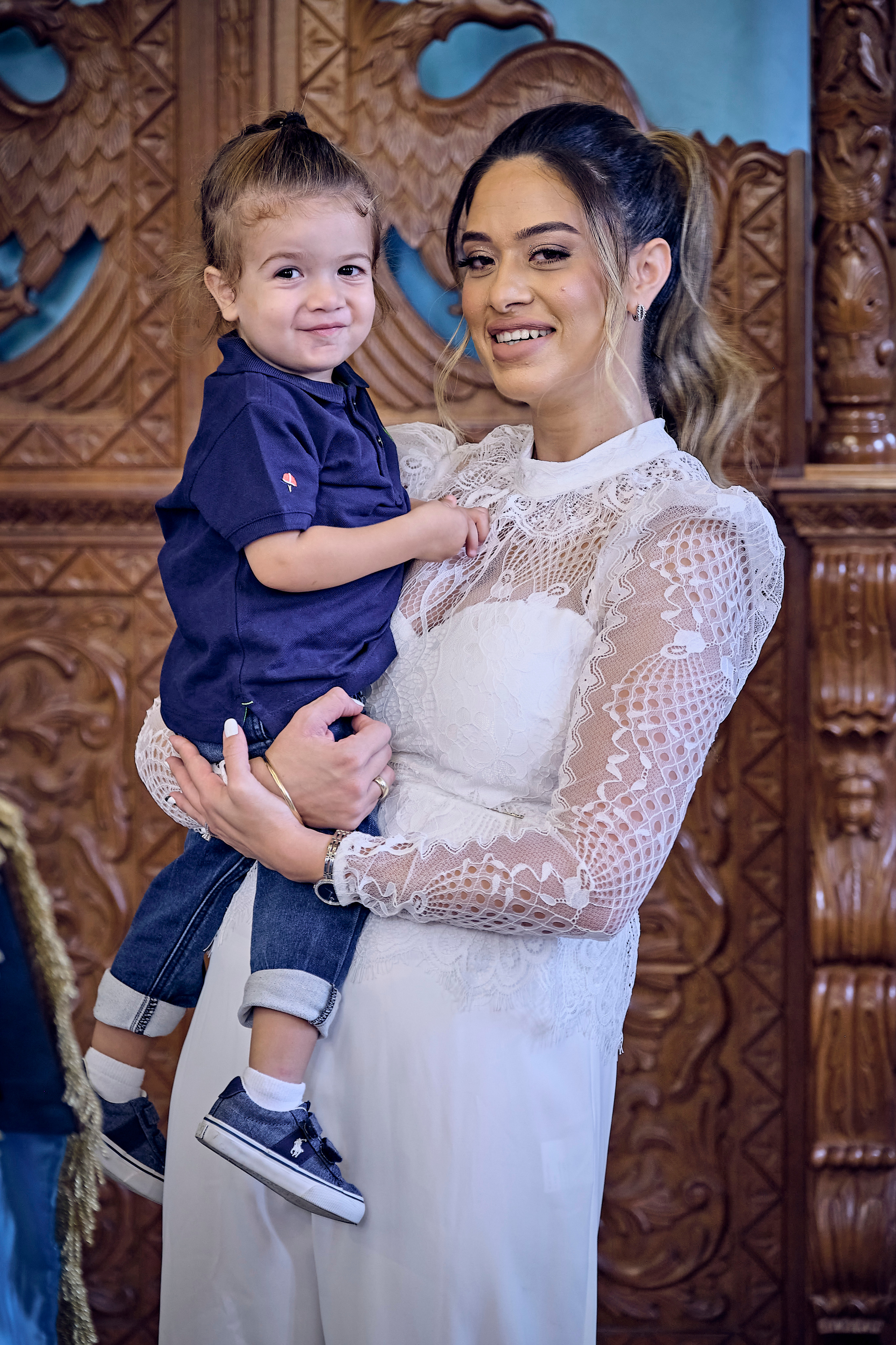 BAPTISM. FADY&CHRISTINA. Church of St.Peter. Yaffo. Middle East Photo Agency — Weddings, Bar & Bat Mitzvahs, Brit Milah, Theater, Magnets, Portraits