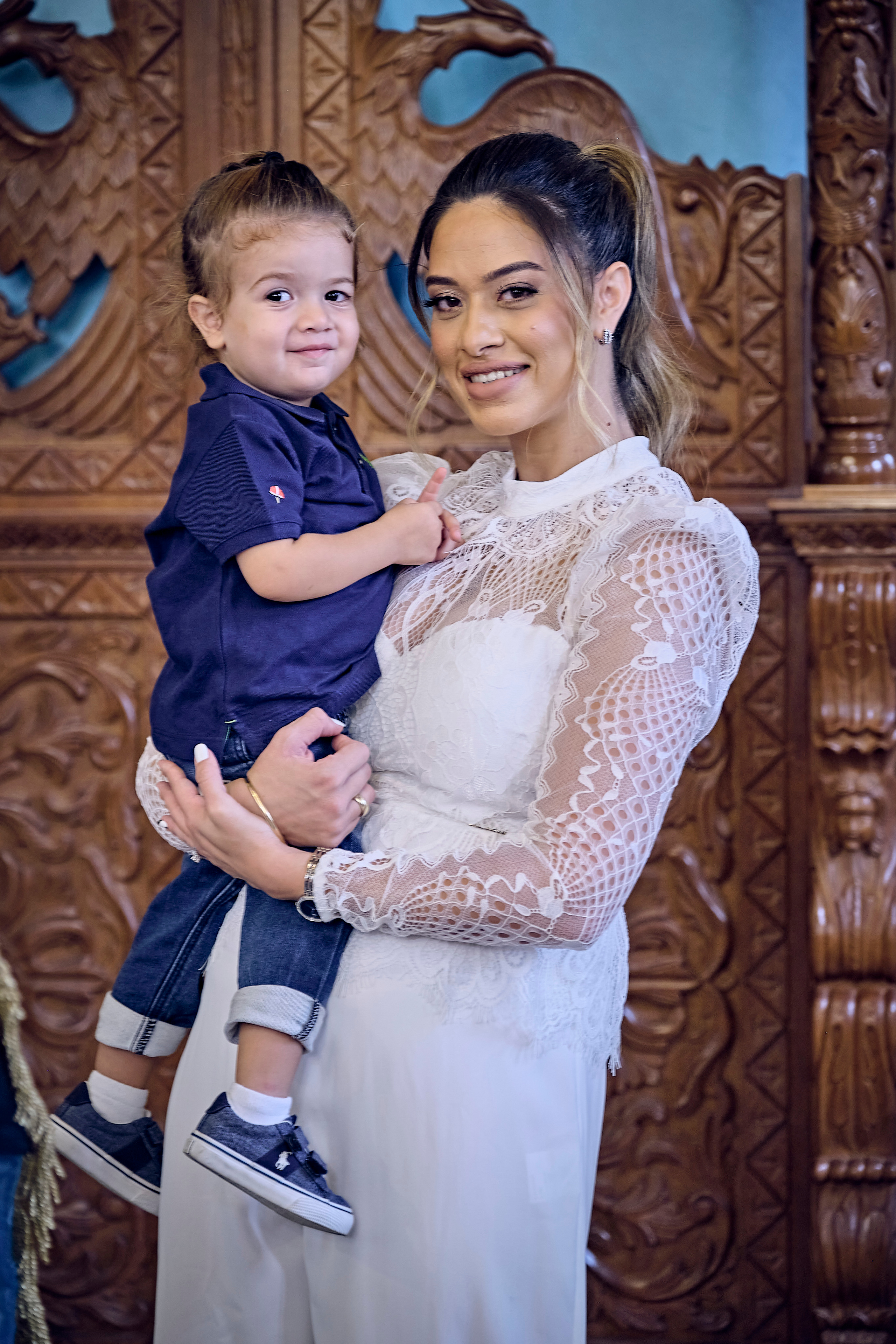 BAPTISM. FADY&CHRISTINA. Church of St.Peter. Yaffo. Middle East Photo Agency — Weddings, Bar & Bat Mitzvahs, Brit Milah, Theater, Magnets, Portraits
