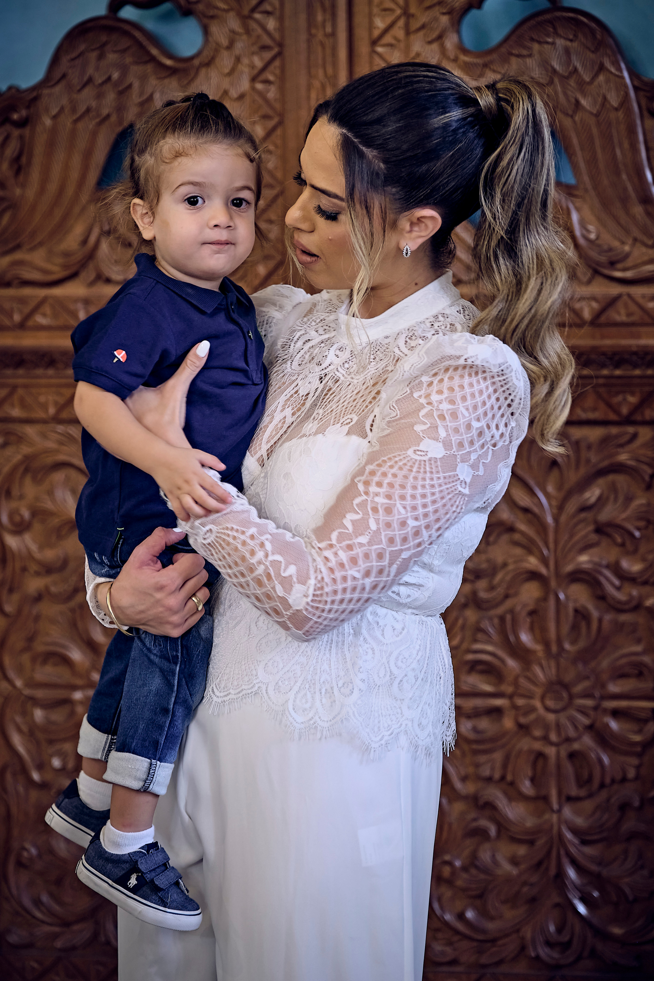BAPTISM. FADY&CHRISTINA. Church of St.Peter. Yaffo. Middle East Photo Agency — Weddings, Bar & Bat Mitzvahs, Brit Milah, Theater, Magnets, Portraits