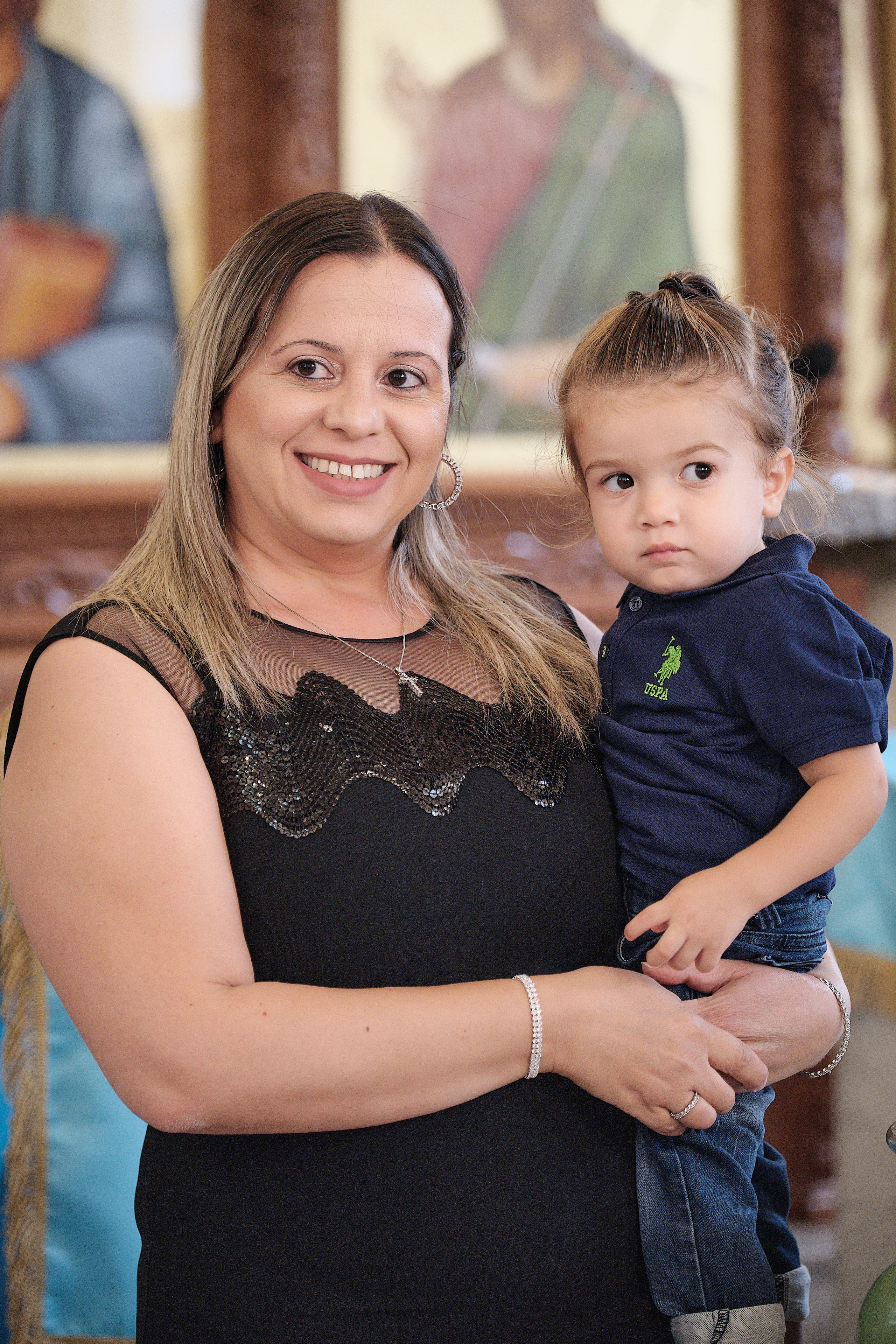 BAPTISM. FADY&CHRISTINA. Church of St.Peter. Yaffo. Middle East Photo Agency — Weddings, Bar & Bat Mitzvahs, Brit Milah, Theater, Magnets, Portraits