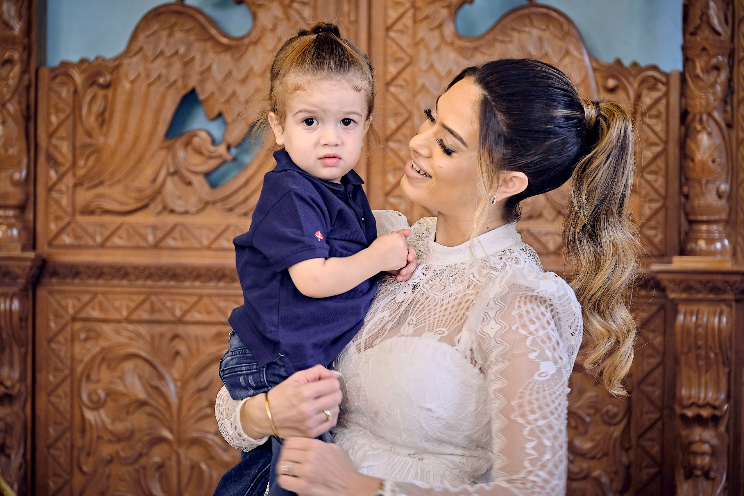 BAPTISM. FADY&CHRISTINA. Church of St.Peter. Yaffo. Middle East Photo Agency — Weddings, Bar & Bat Mitzvahs, Brit Milah, Theater, Magnets, Portraits