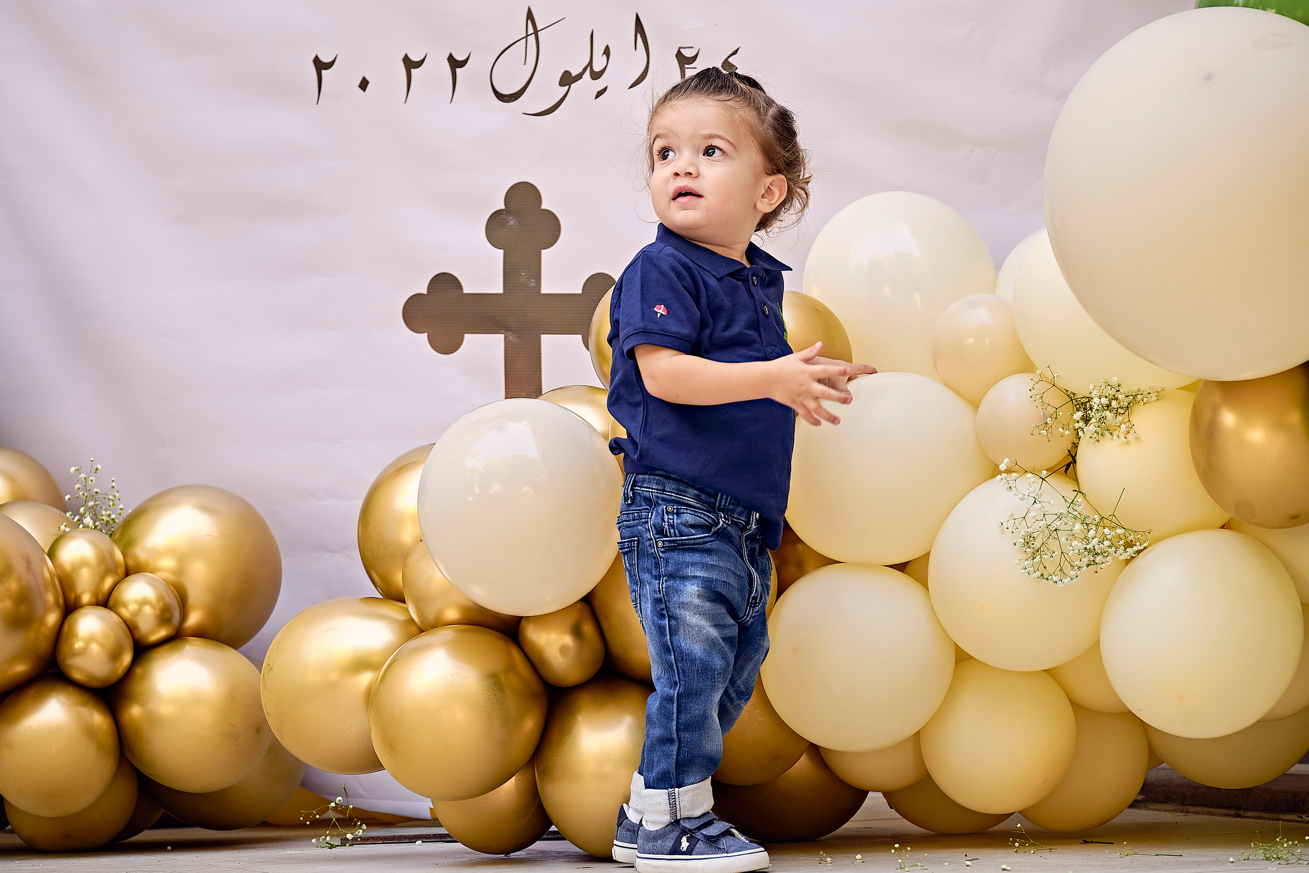 BAPTISM. FADY&CHRISTINA. Church of St.Peter. Yaffo. Middle East Photo Agency — Weddings, Bar & Bat Mitzvahs, Brit Milah, Theater, Magnets, Portraits