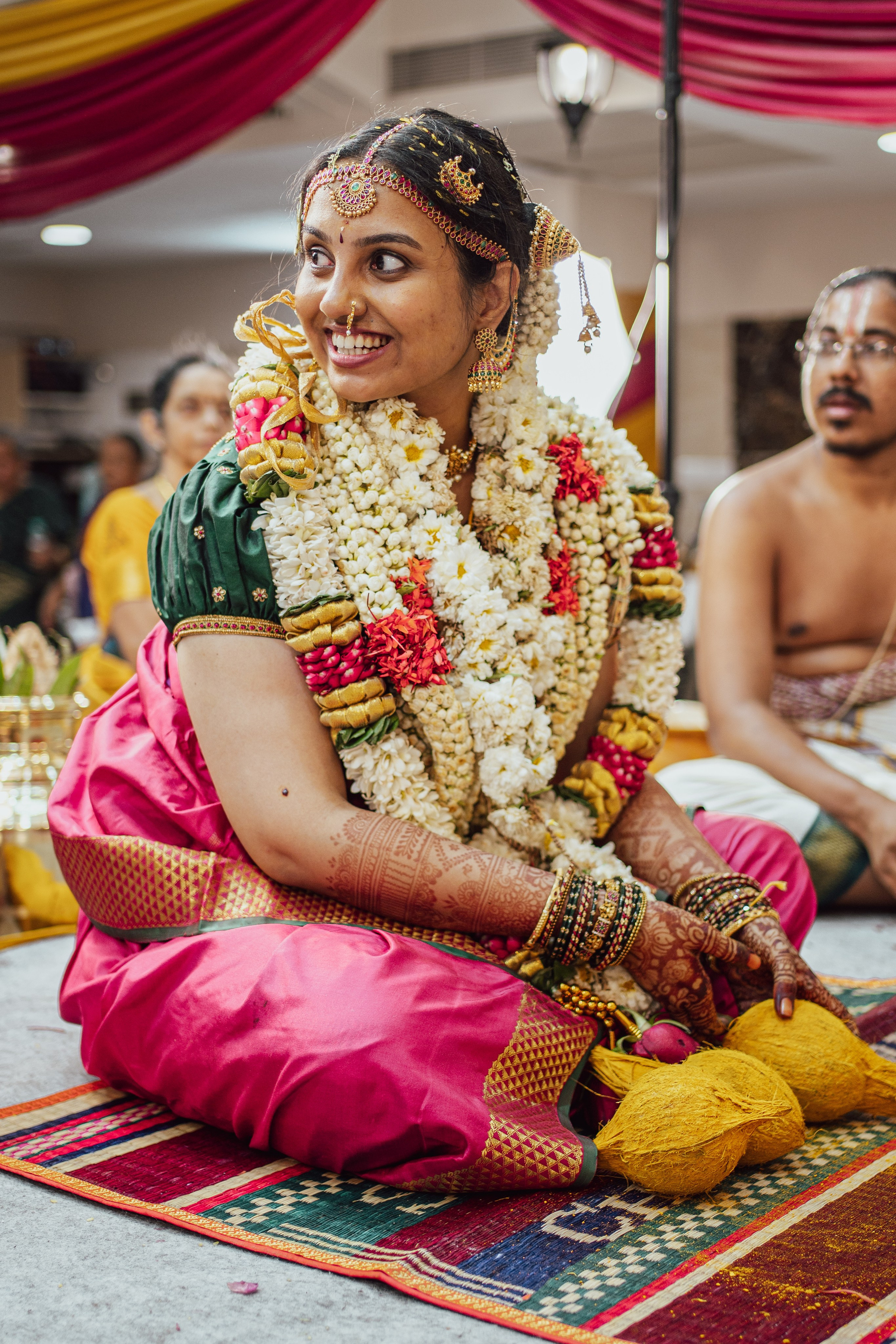 Shamika & Aravind. Menu