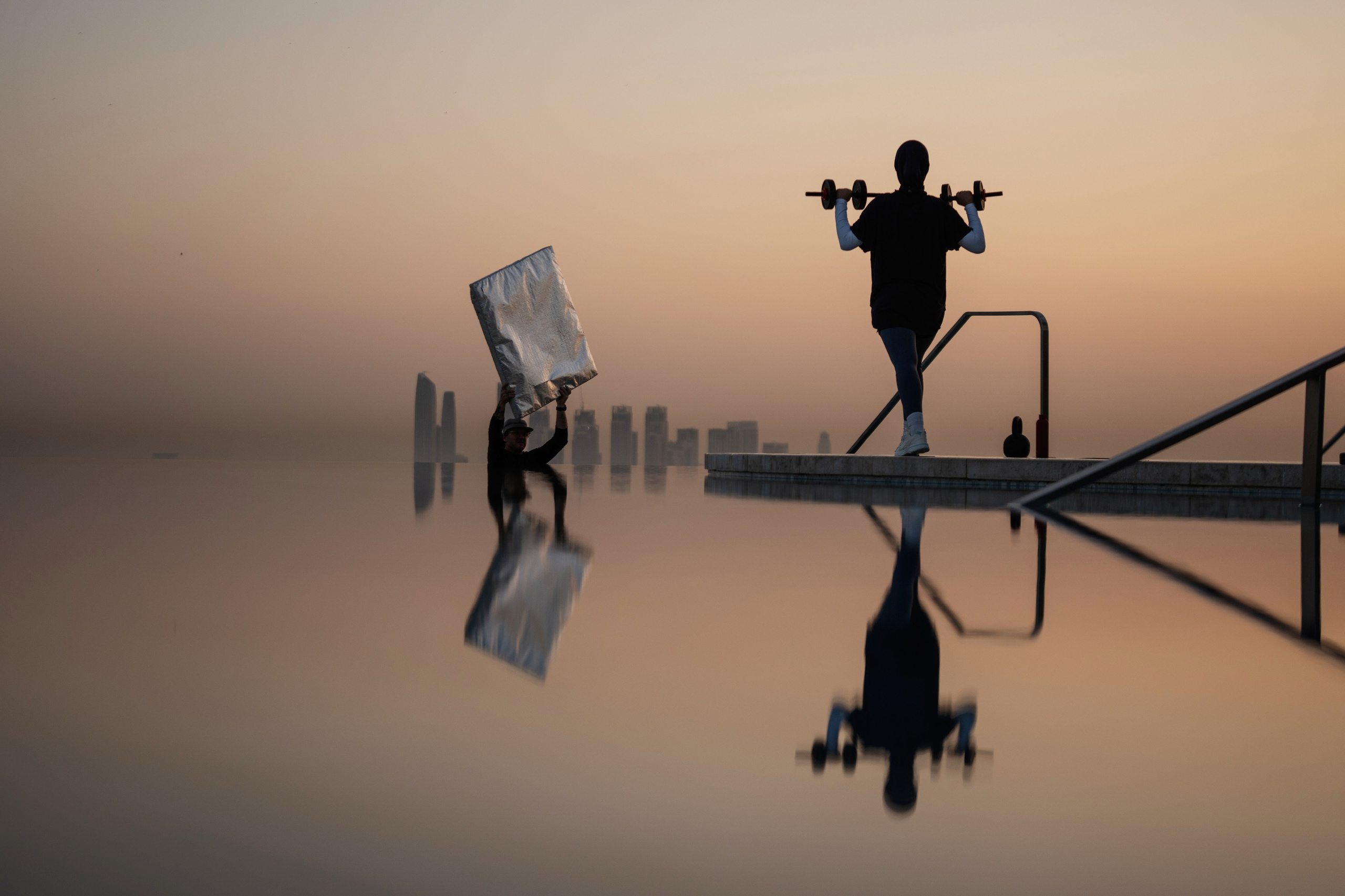 Behind the Scenes Photography Dubai — Denys Gromov. Denys Gromov