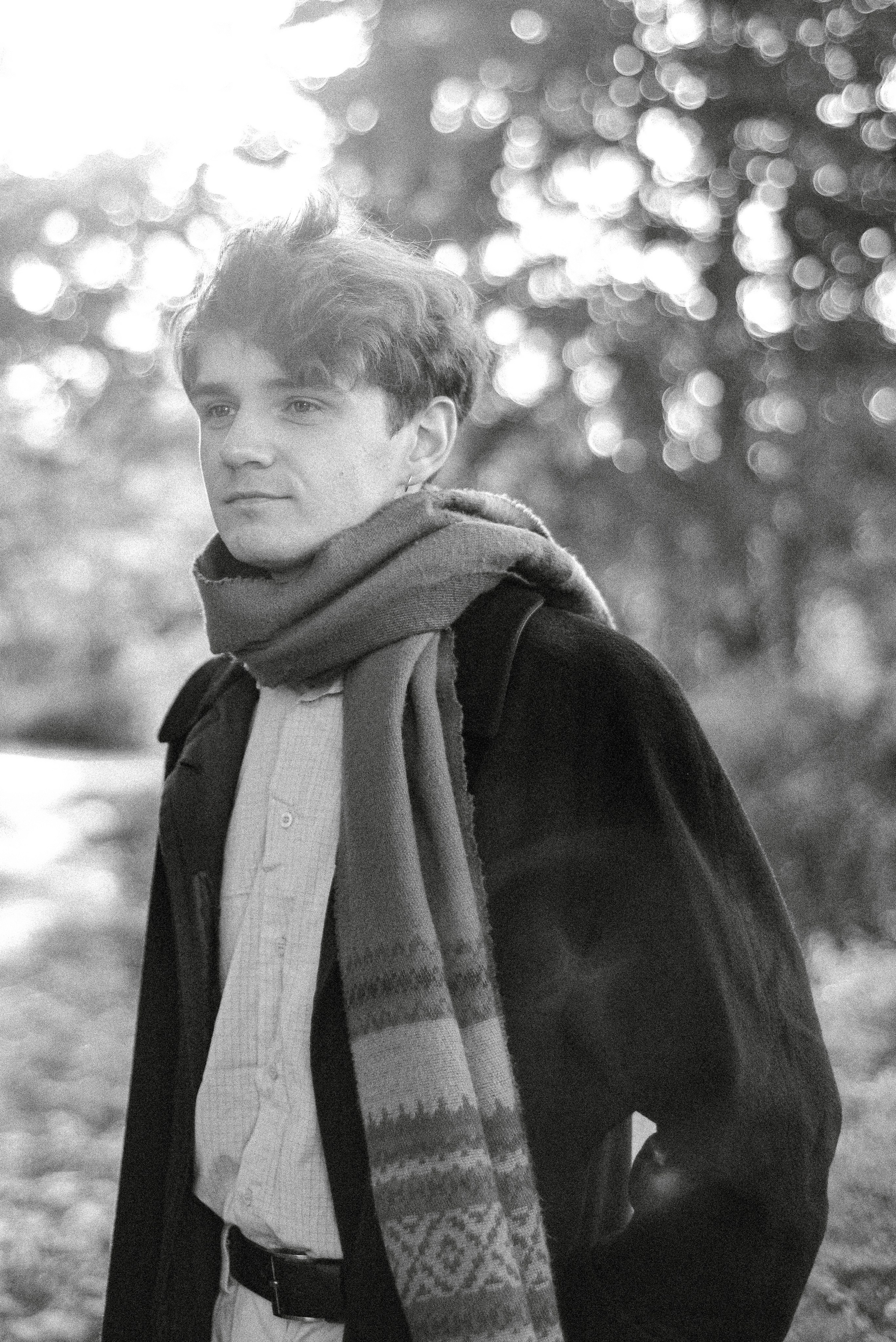 Guy in the park. HOME