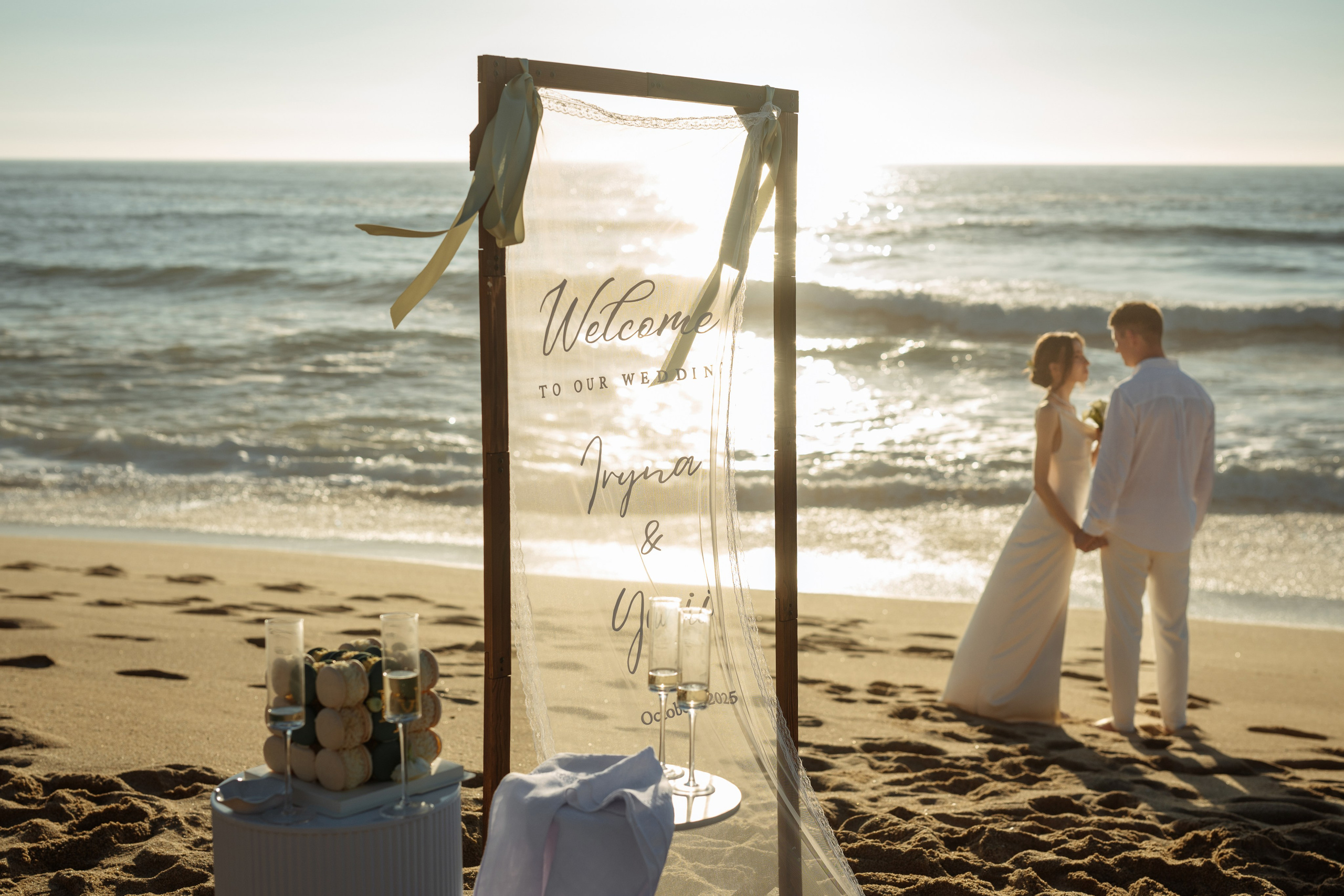 Ceremony by the Ocean🕊️. Wedding & Elopement Photographers in California