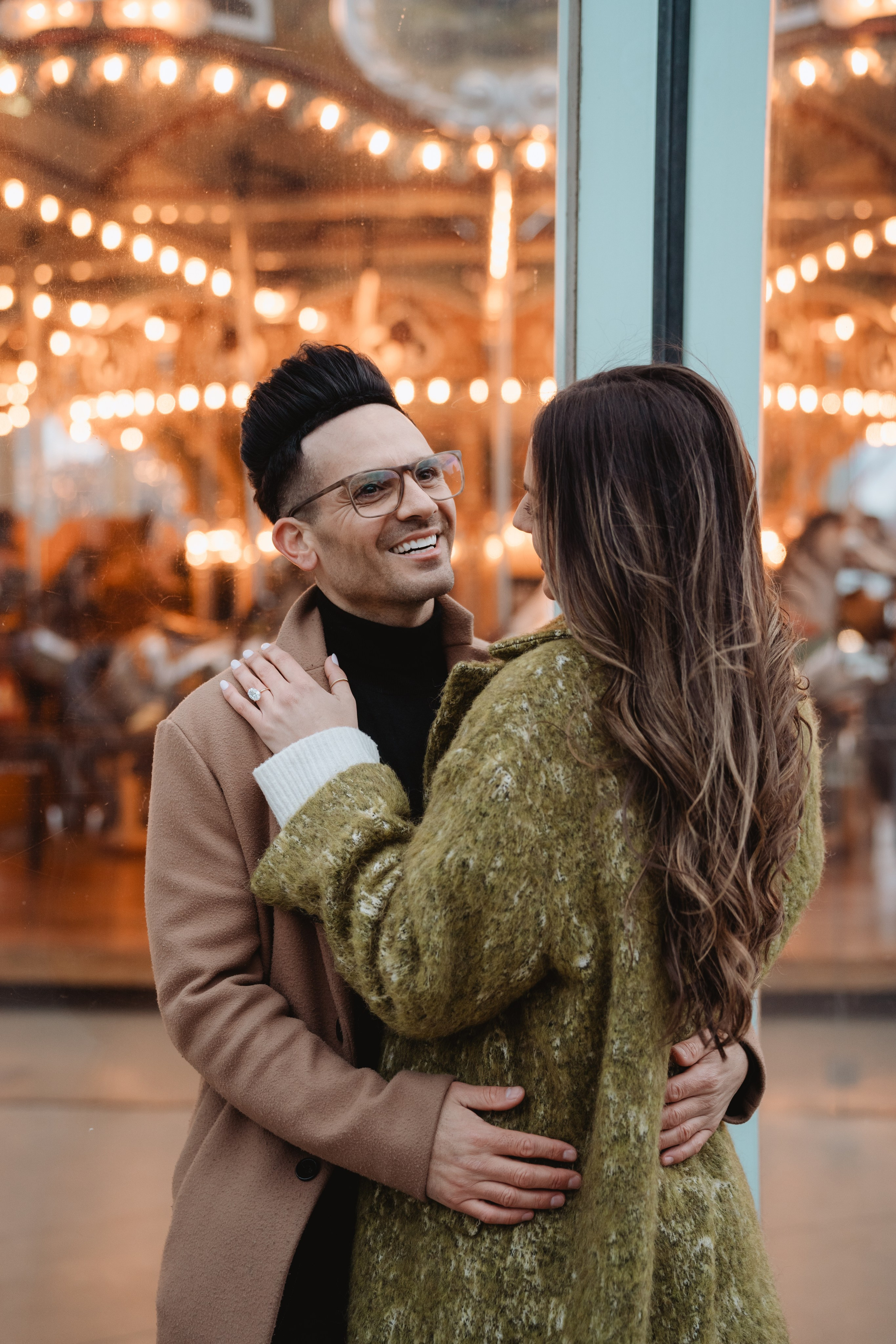 Castenzio&Brenna Proposal. Photographer in New York Faery By Mary