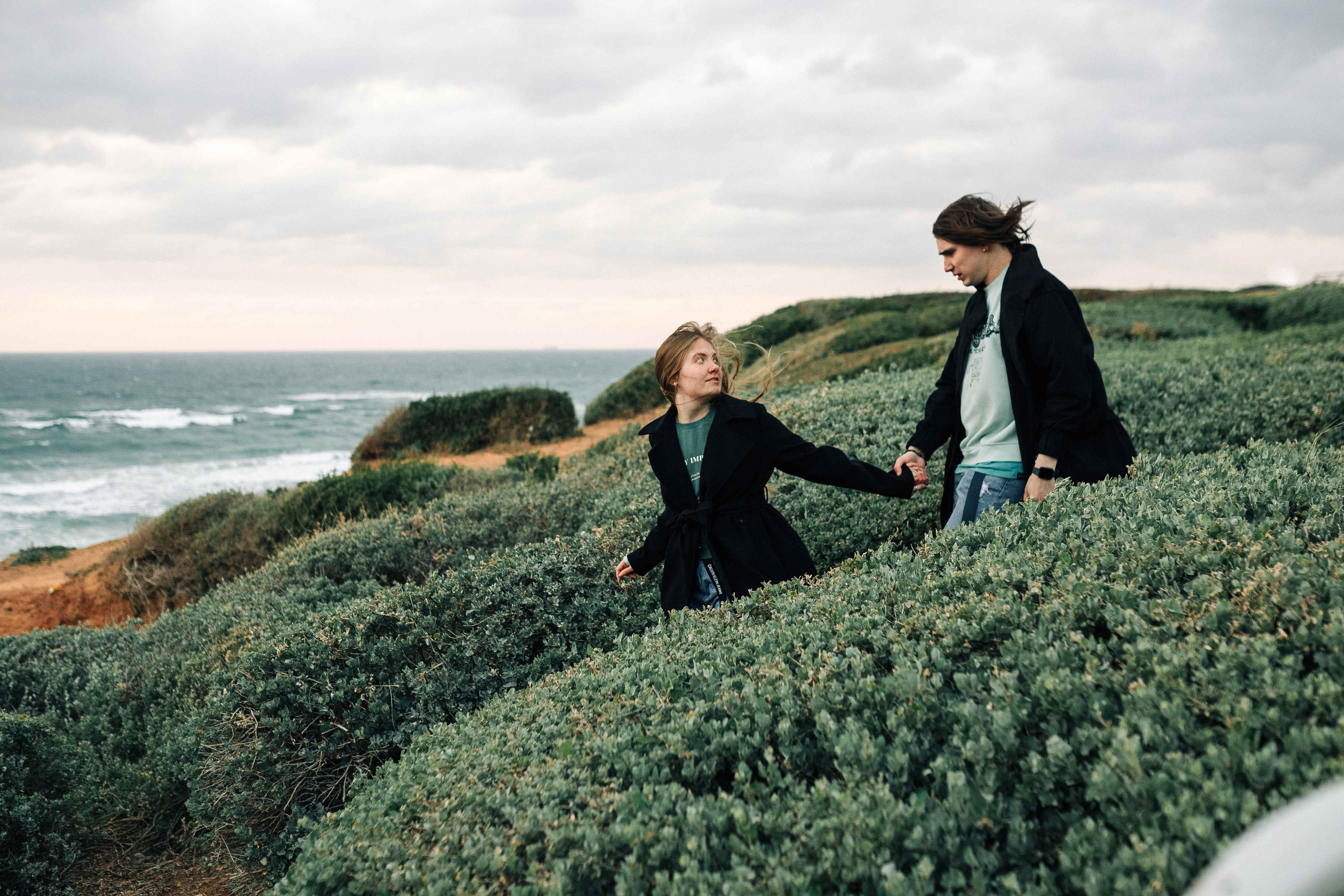WINTER IN NETANYA. PHOTOGRAPHER IN ISRAEL