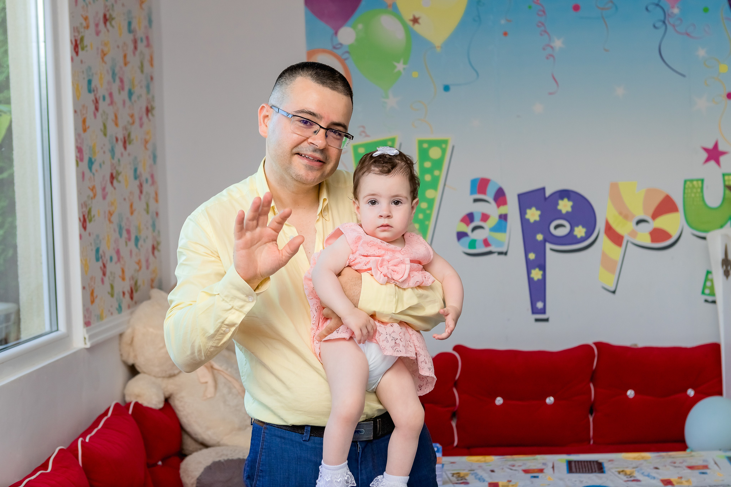 Чрстит Първи Рожден Ден. Фотограф Ирина Йотова