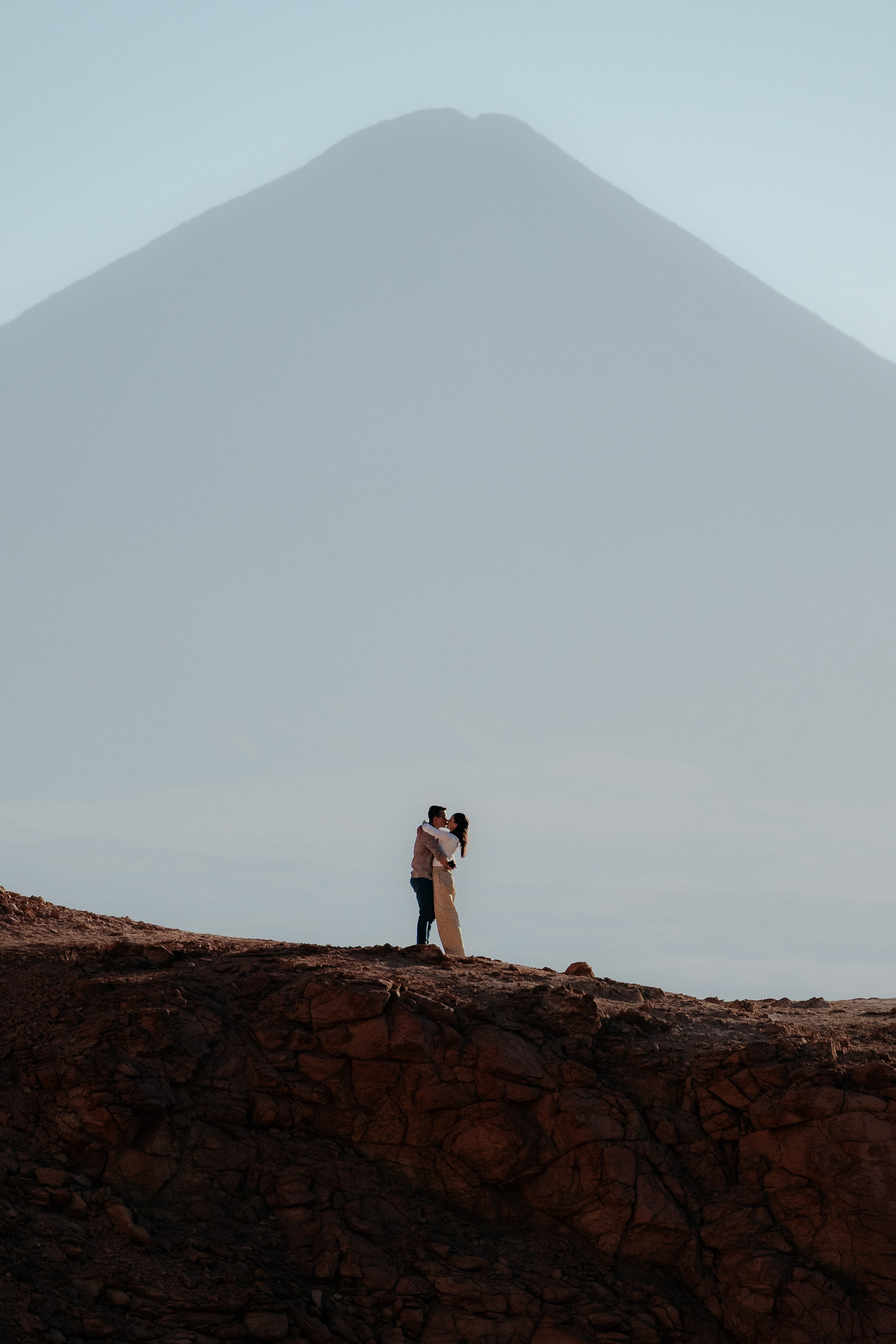 Sessão casual no Vale dos Cogumelos. Fotógrafo em San Pedro de Atacama