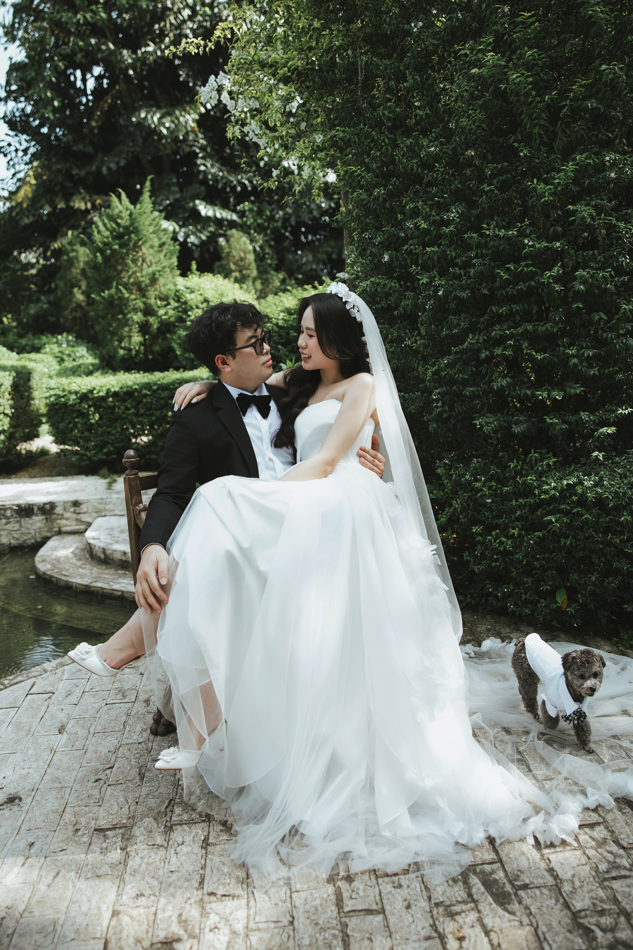 D&T JARDIN de ROOM. Anns wedding photography