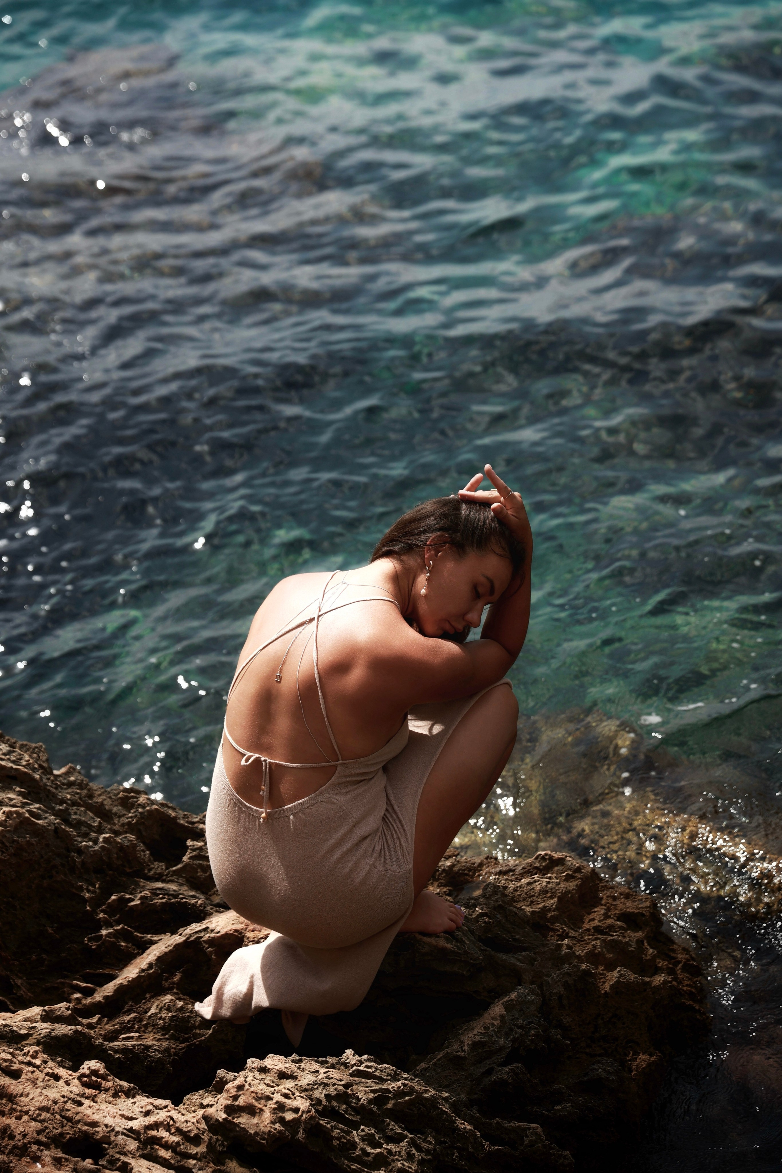 У моря со скалами. Фотосессии в Анталии, Кемере, Сиде, Белеке, Каше Djamilya Akkanat