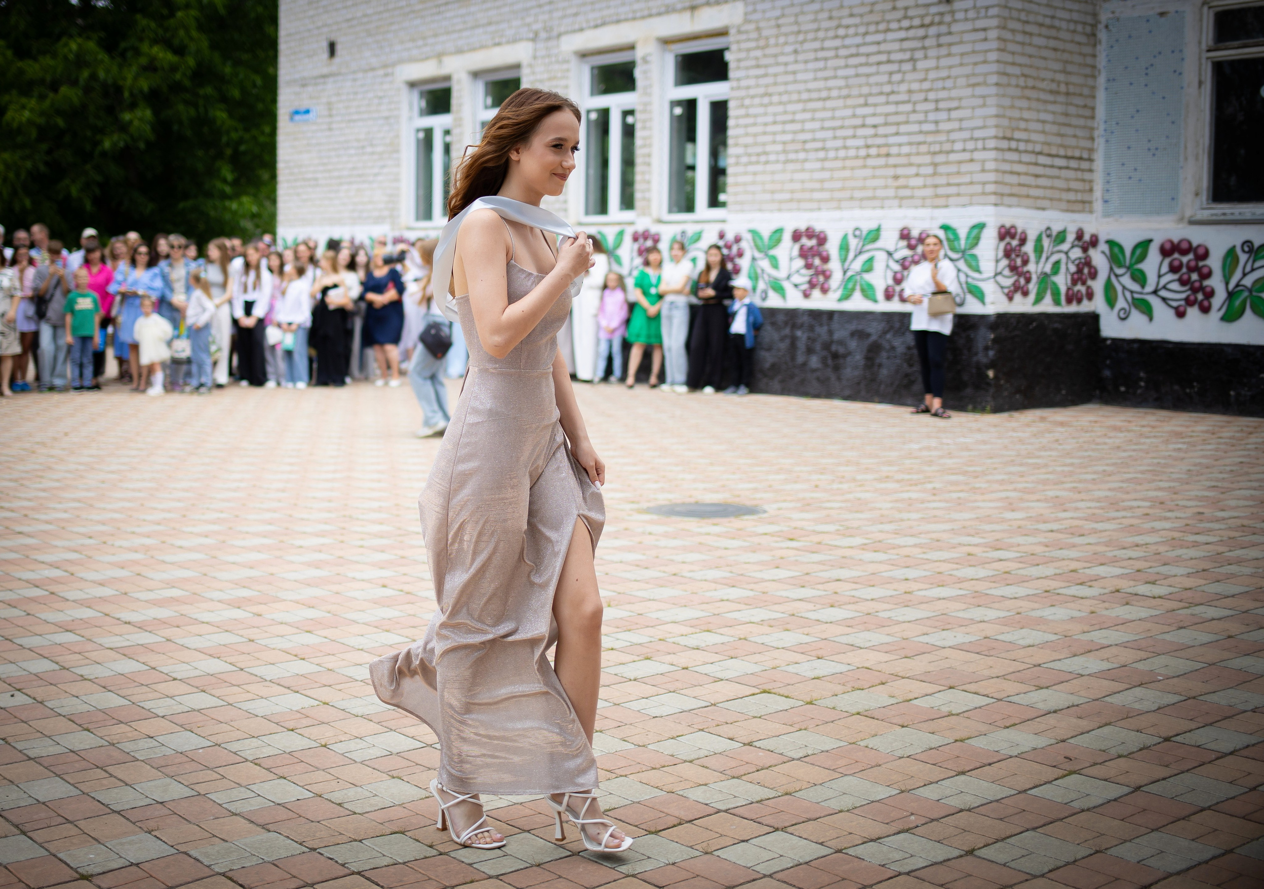 Пример фотосессии последний звонок и выпускной 11А, все в куче по очереди