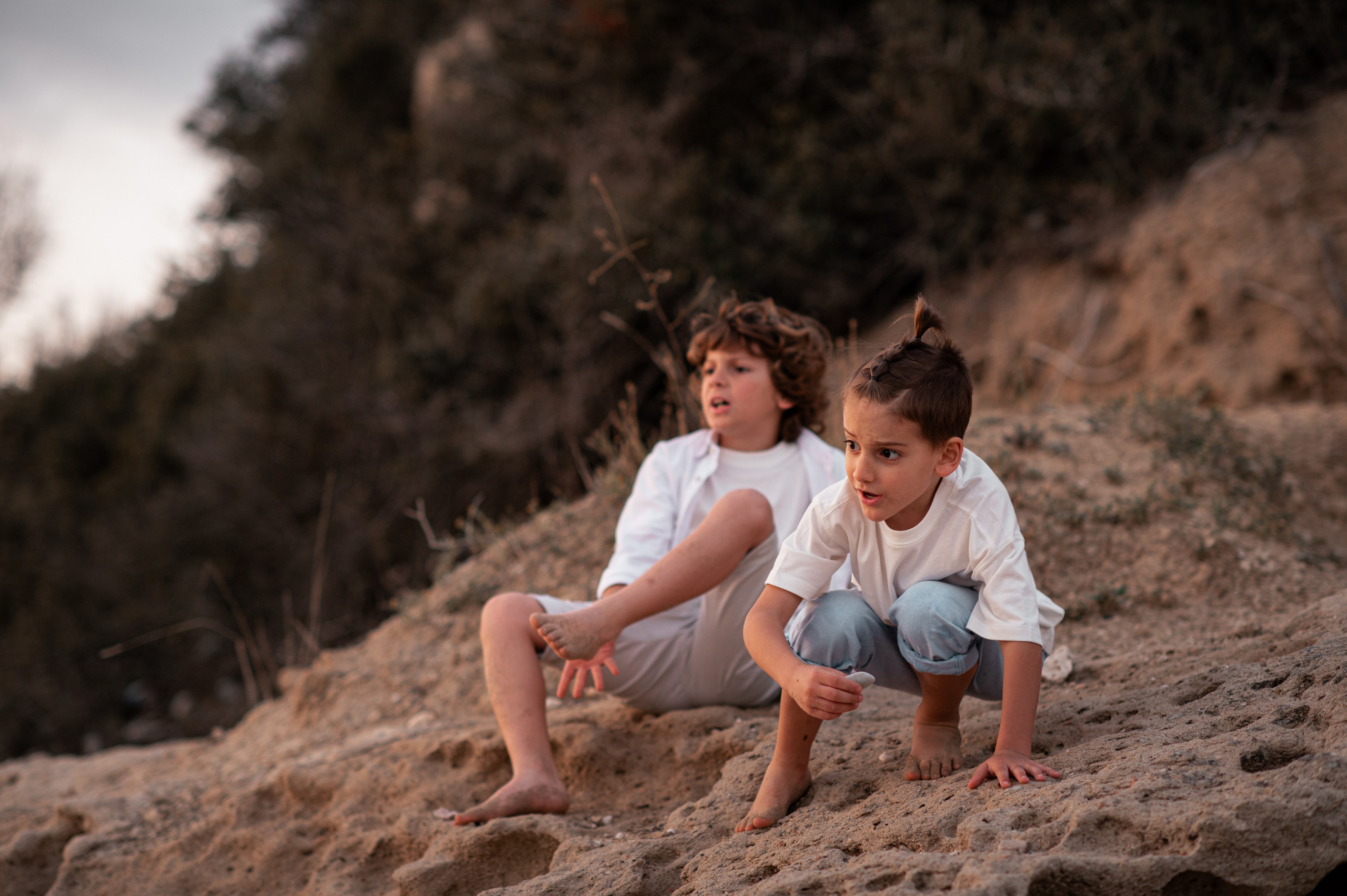 Family Sunset Beach. Семейная, детская, портретная и предметная фотосъемка в Салониках