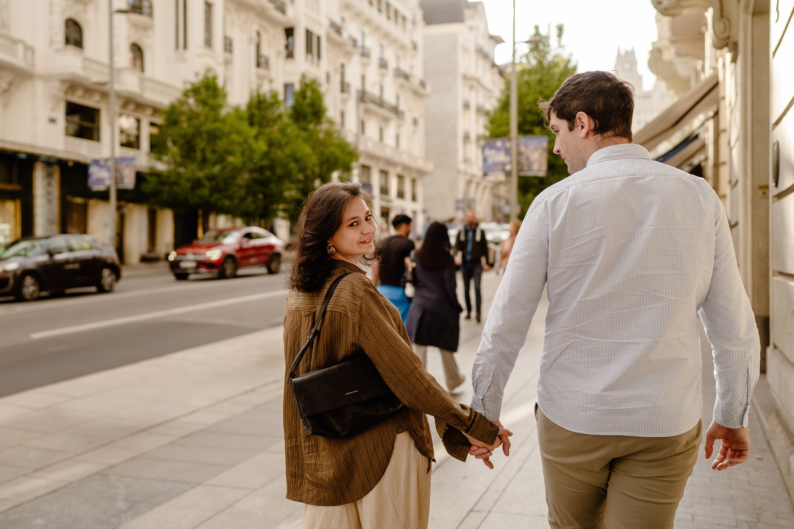 Maternity Photoshoot in Madrid Center | Four Seasons & Sol Couple Session