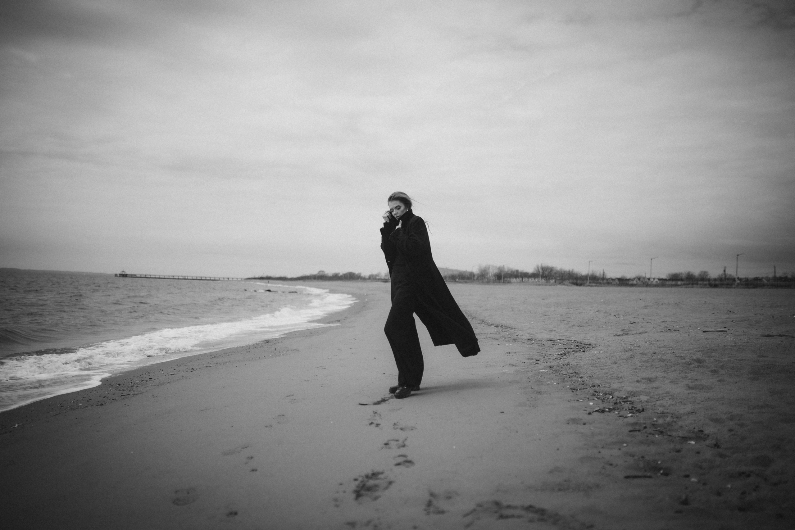 Portrait.Woman.Ocean. Photographer NYC
