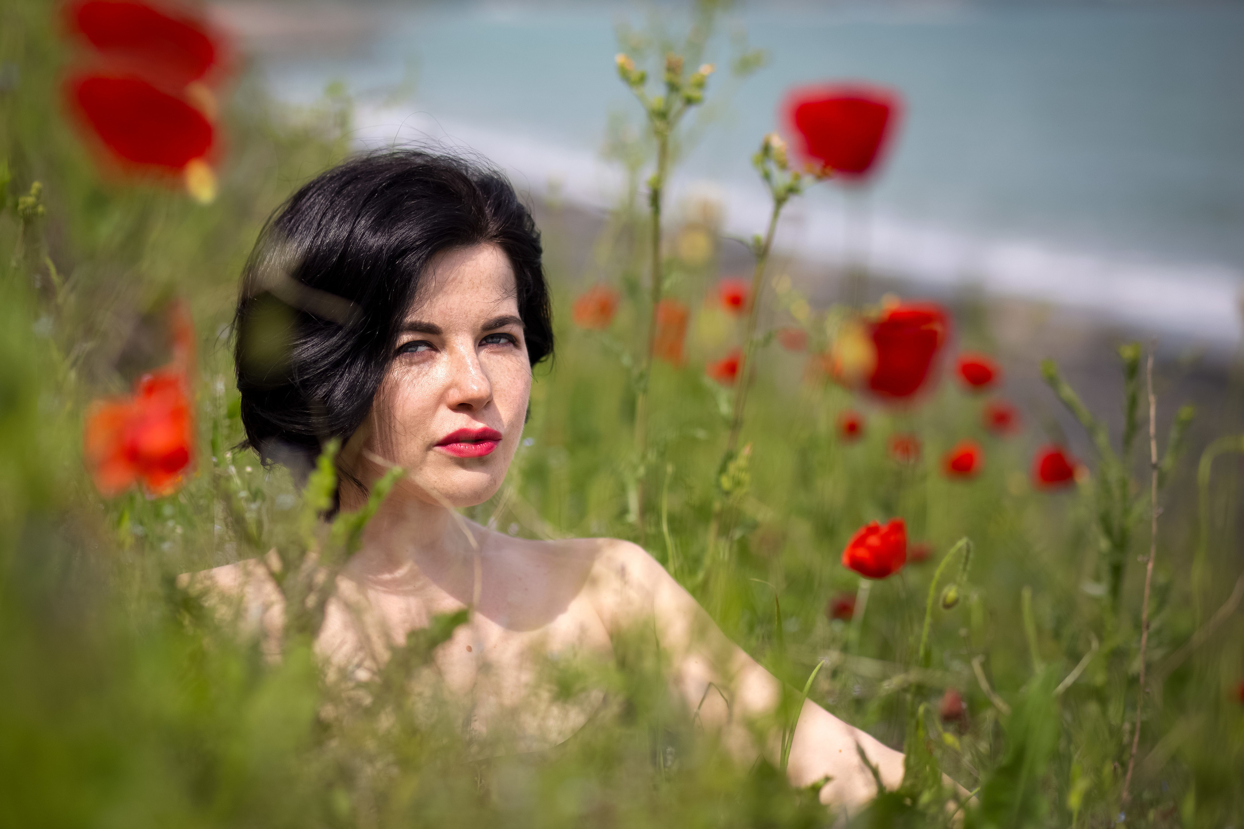 Женски чуствен портрет. Portrait photography Burgas