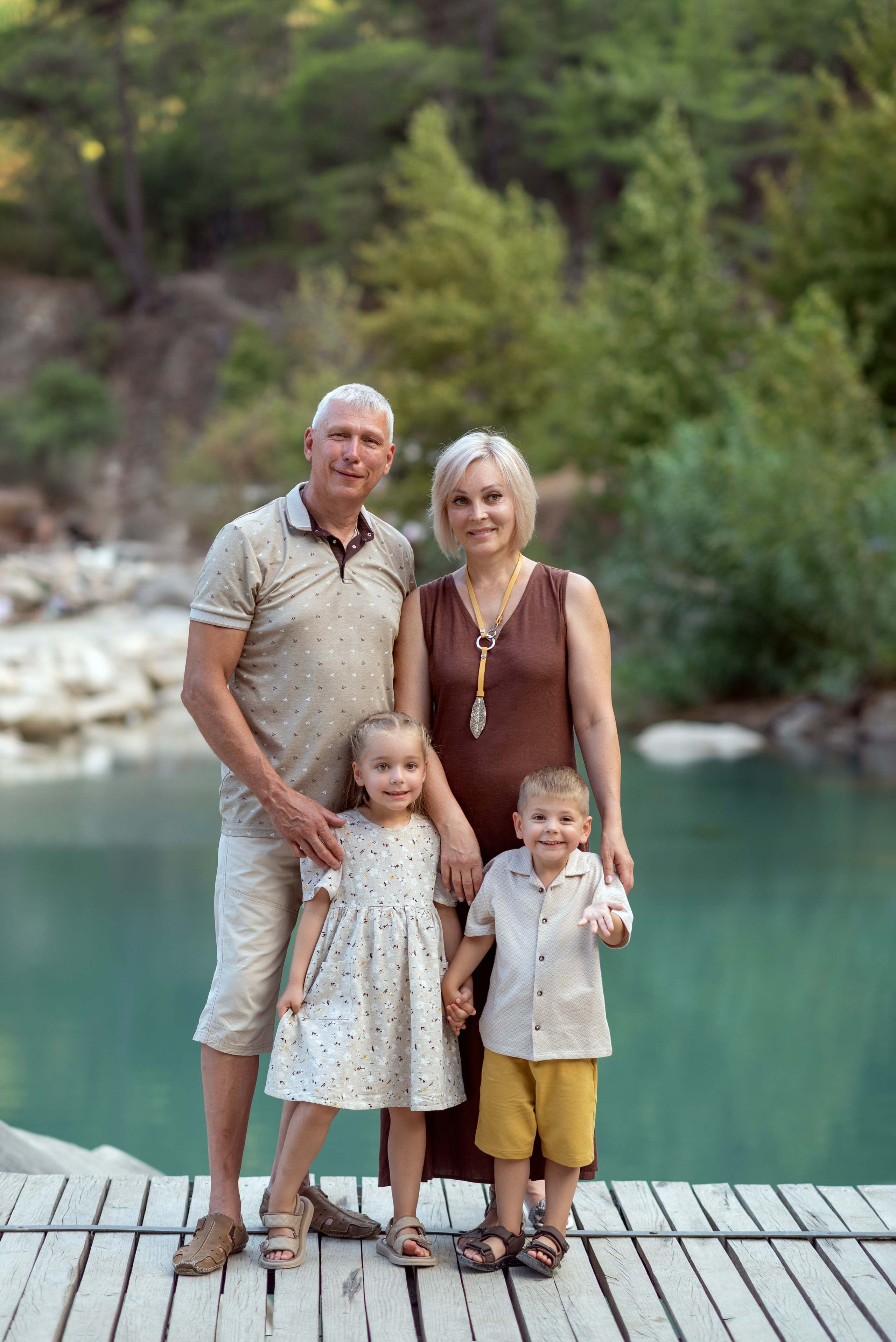 Семейная съемка в Кемере. Фотограф Анталия, Кемер, Белек, Сиде Дарья Кая