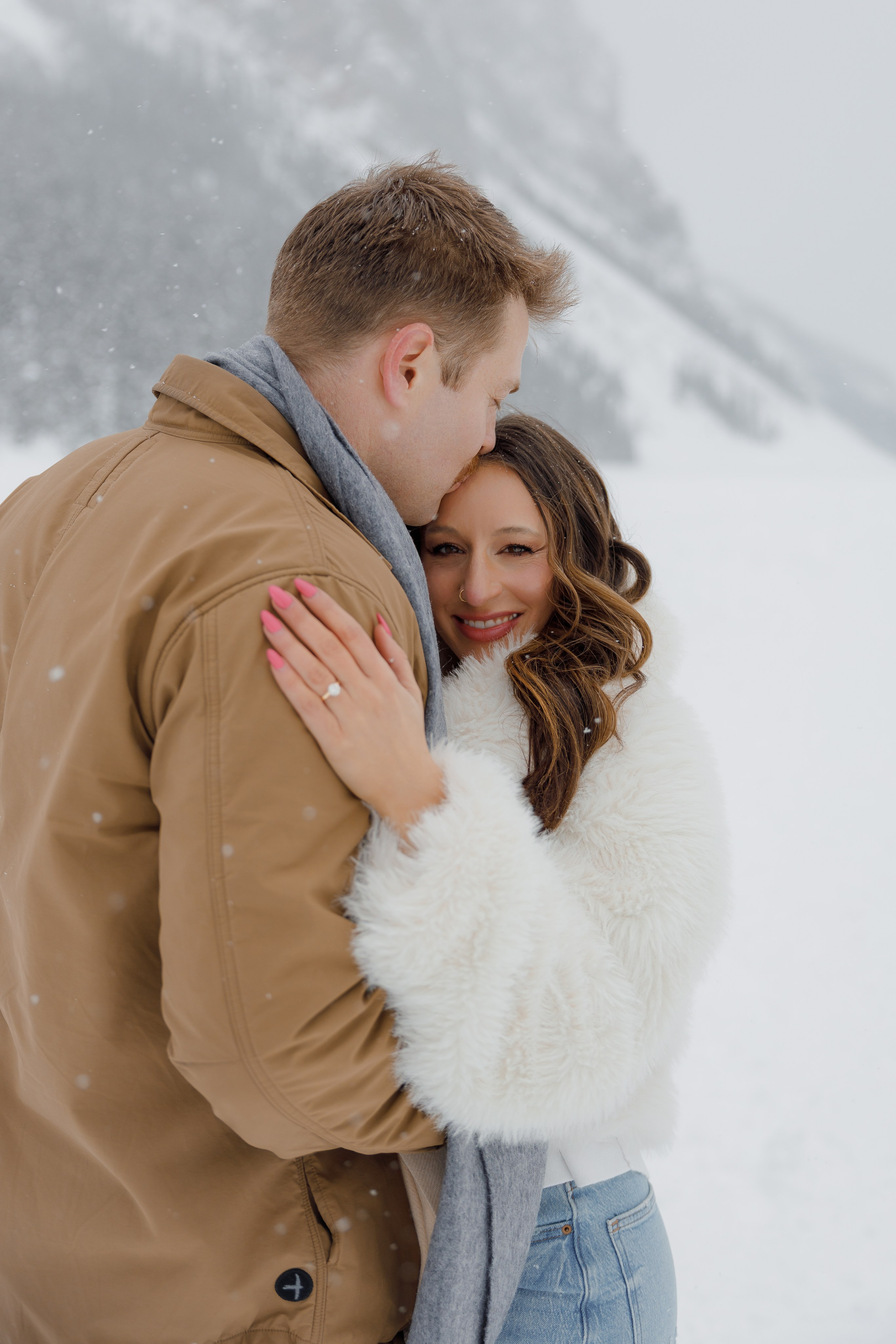 Lake Louise engagement session. Home