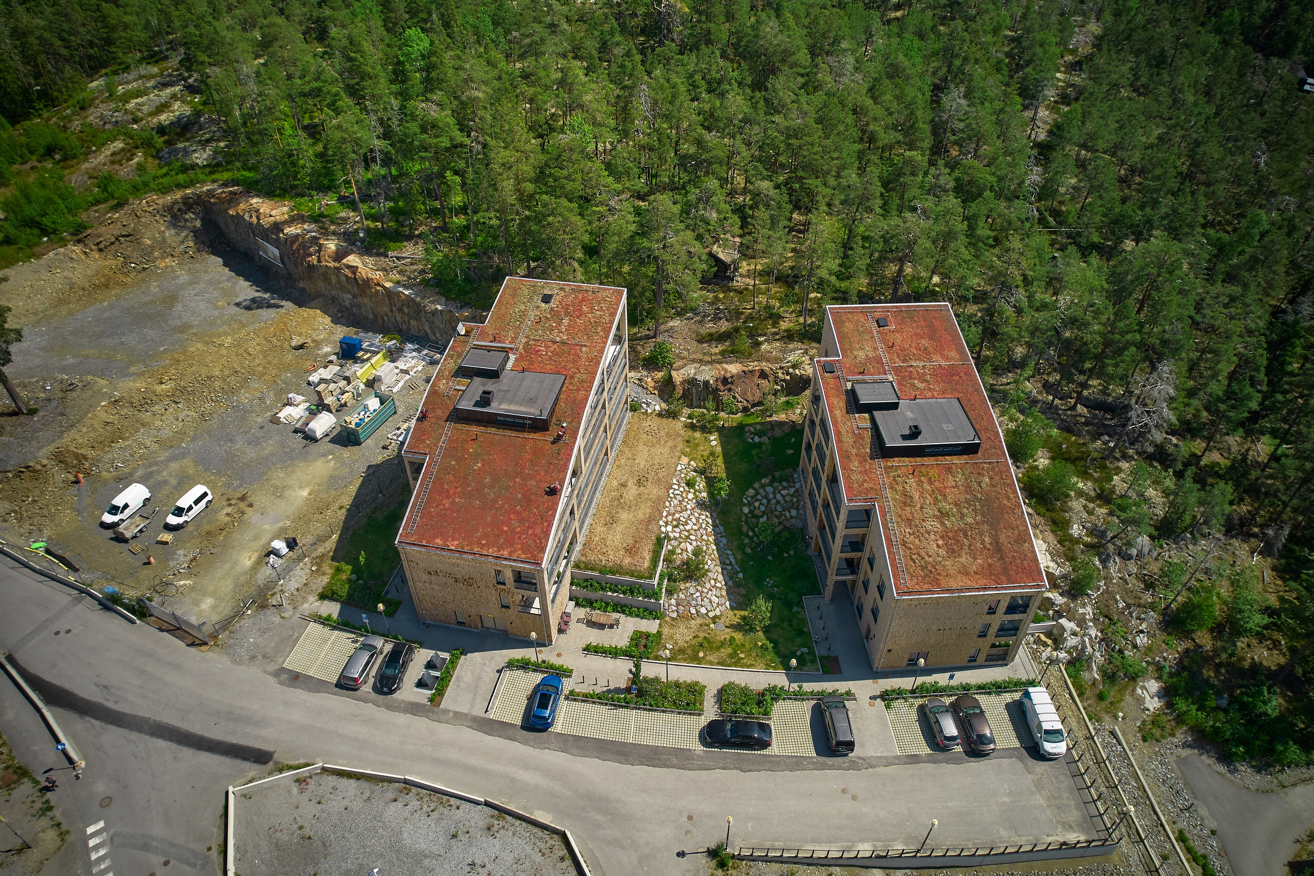Drone Roof Inspection & Construction Documentation Stockholm