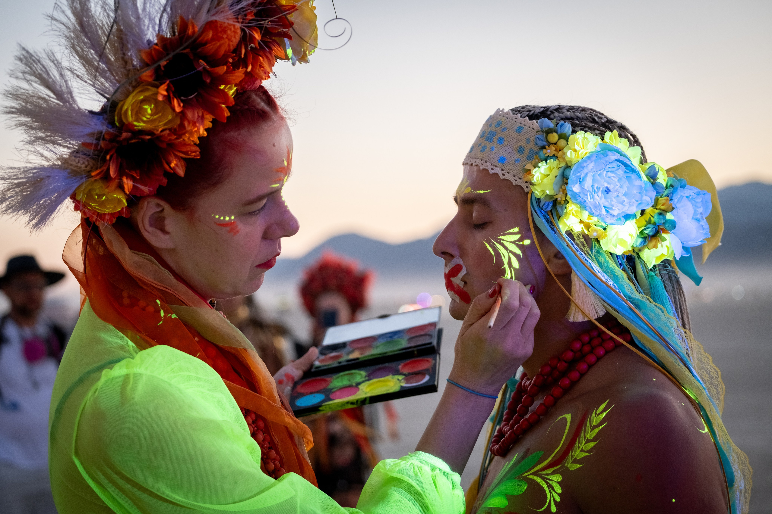 BURNING MAN 2024. Reportage concert portrait photography in the San Francisco Bay Area