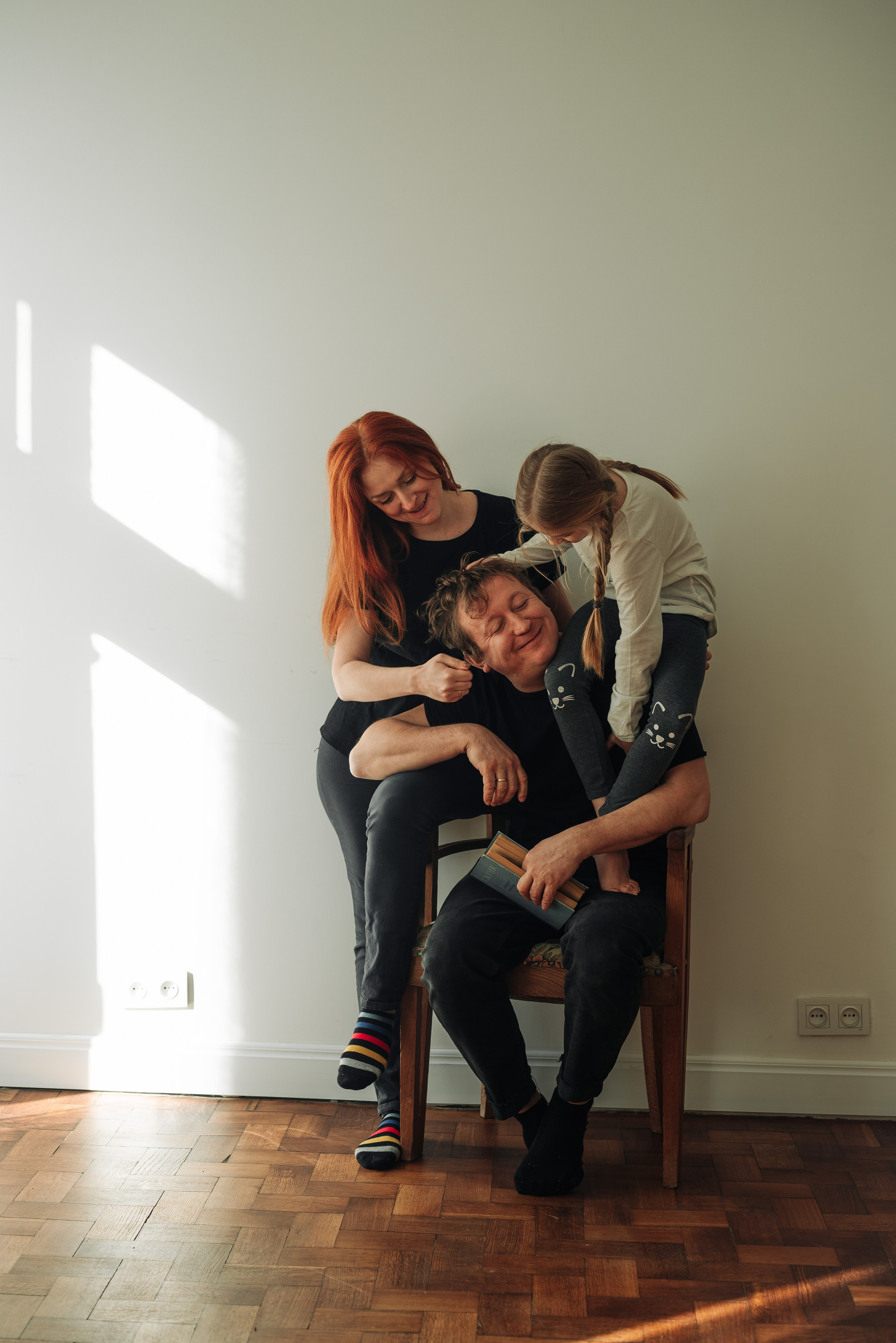 Olya, Dima, Elya. Photographer Irina Novikova