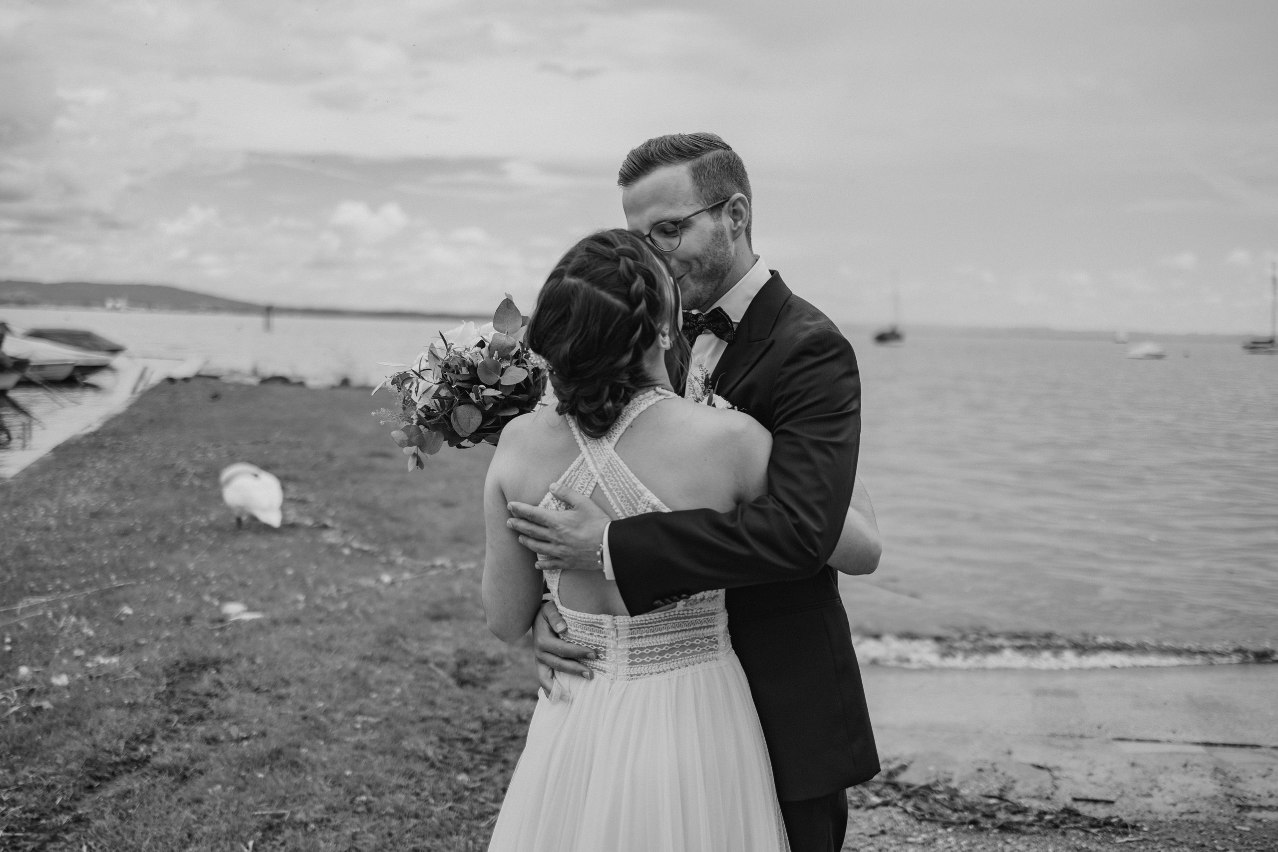 Ganztagesreportage Hochzeit Kesswil am Bodensee, Seegasthof Schiff. Hochzeitsfotografie Schweiz