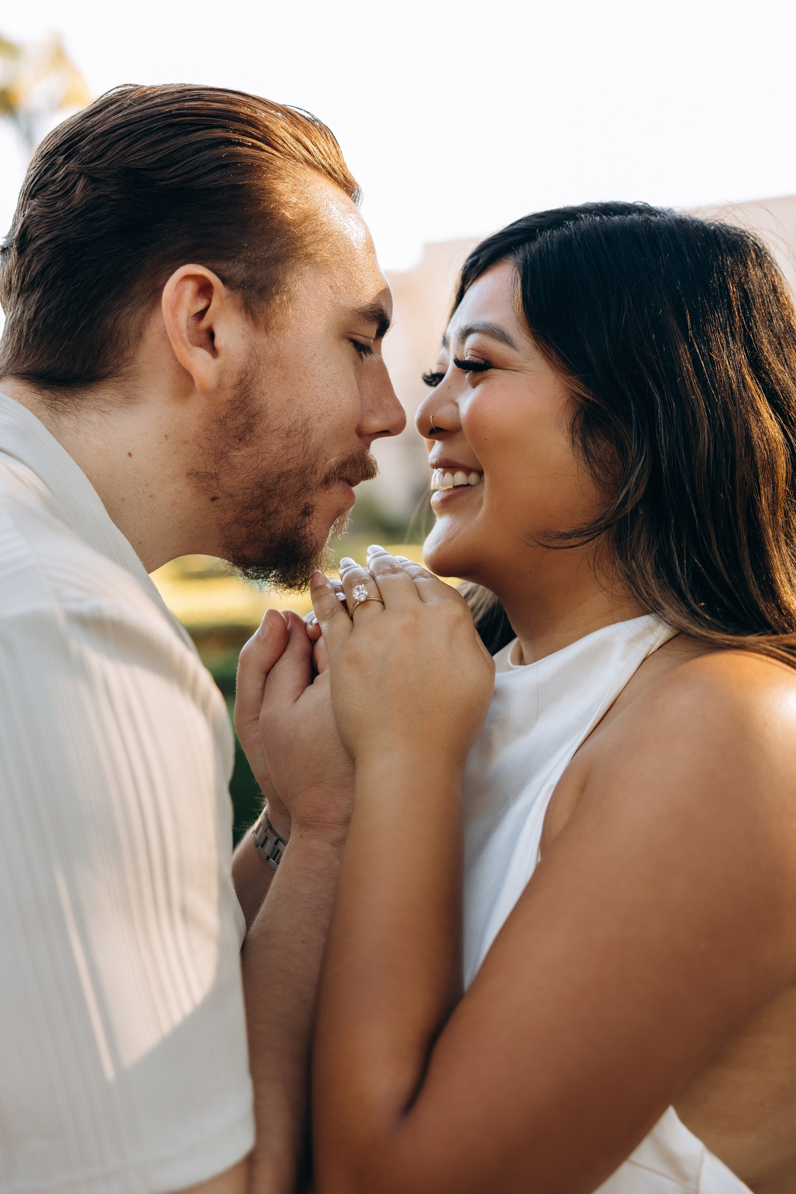 Jenn and Vince. Wedding and family photographer San Diego