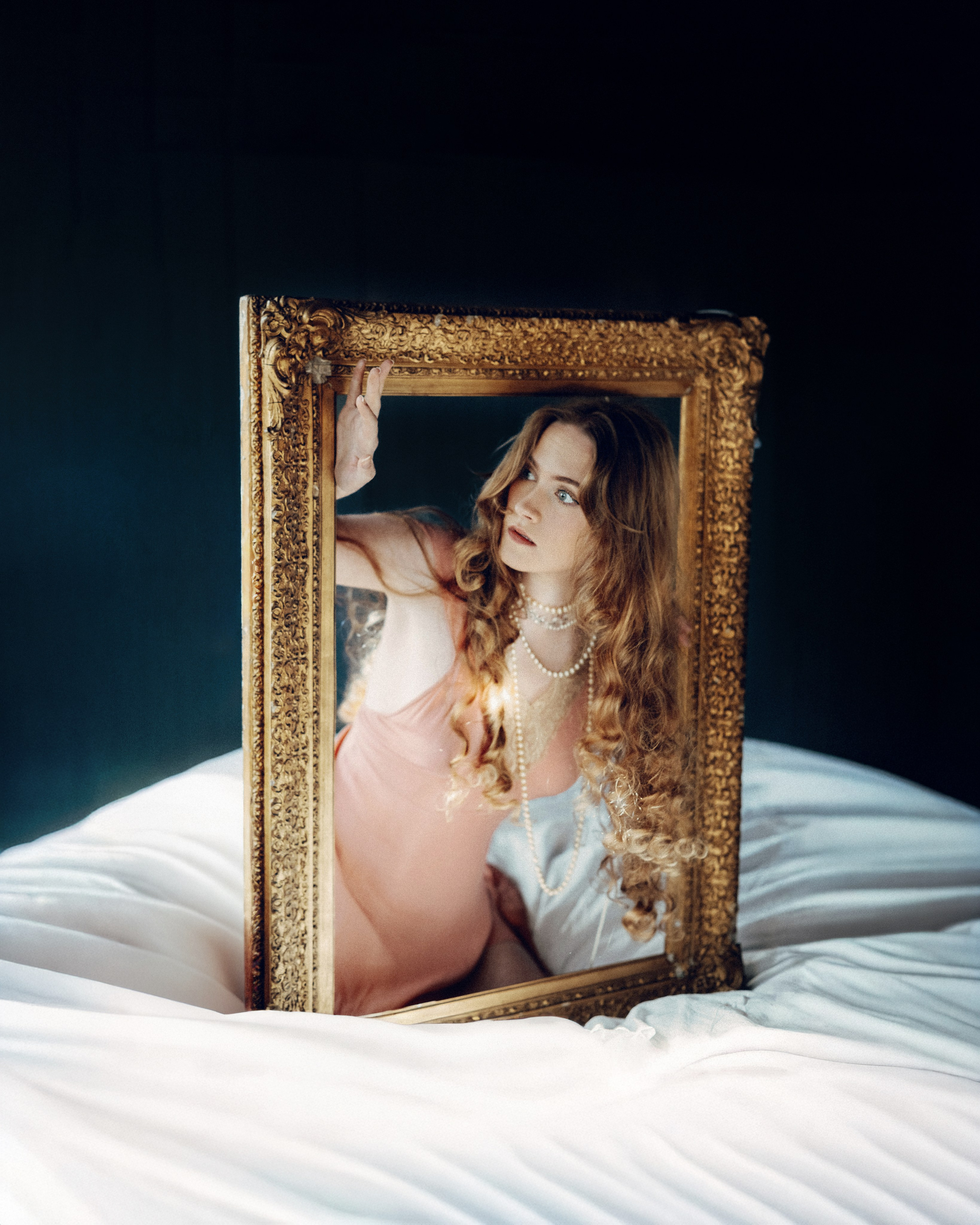 20's Movie Star Boudoir Shoot. Moth & Moss Photography