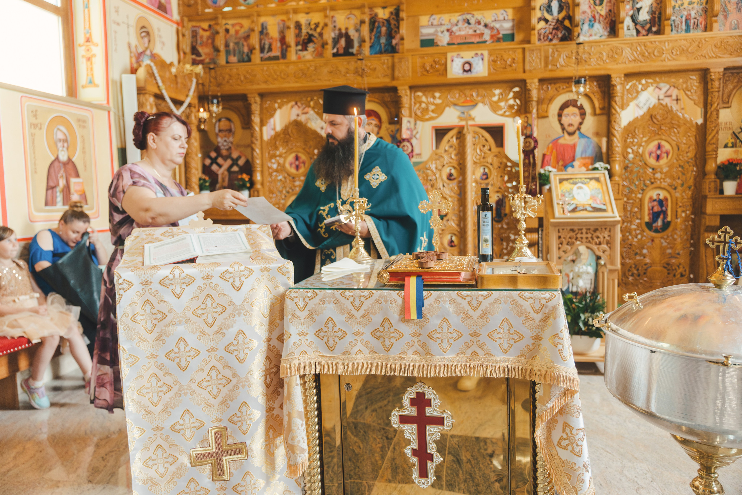 Théo Andrei`s Christening