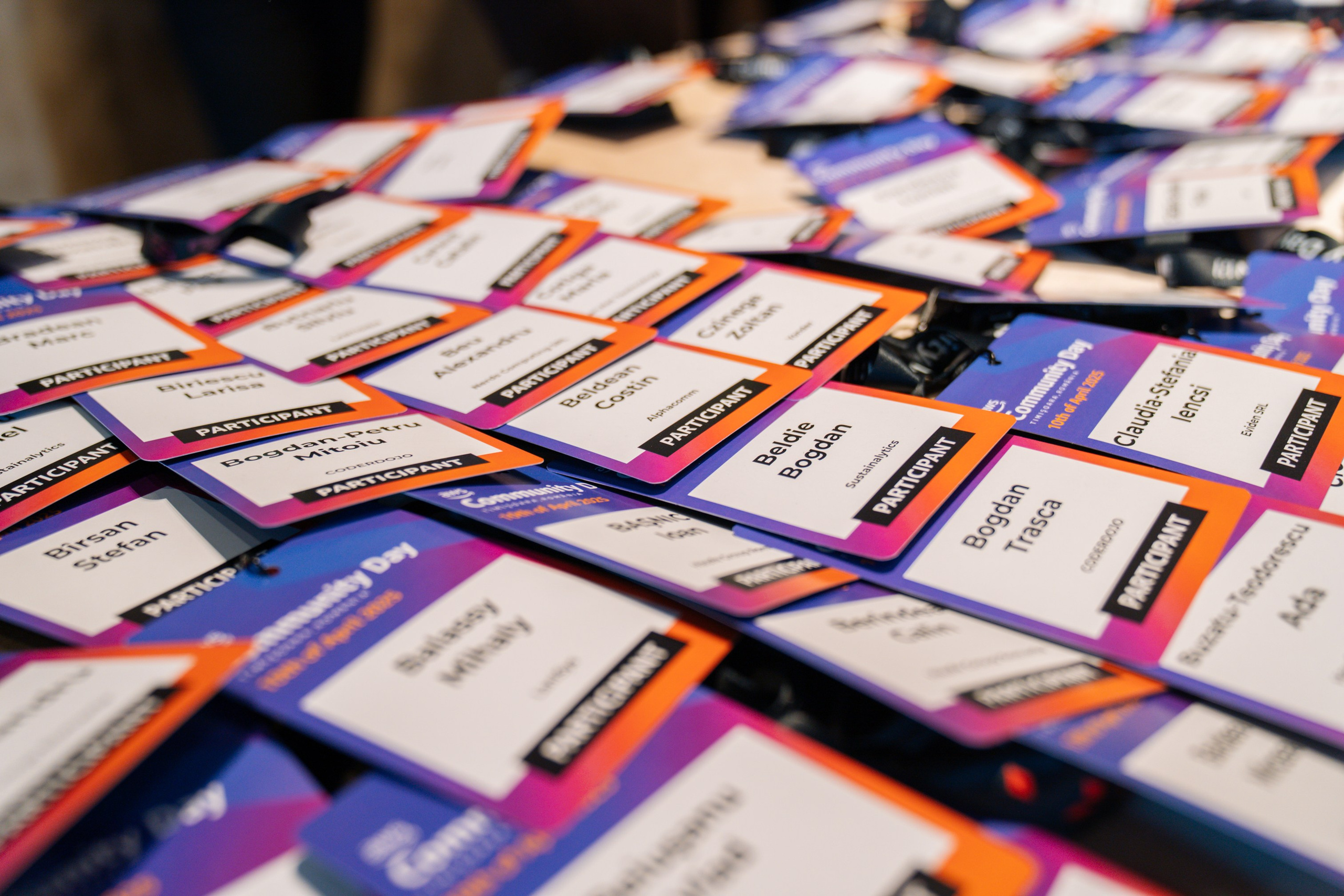 AWS Community Day 2025. Cozac Cristian Photographer