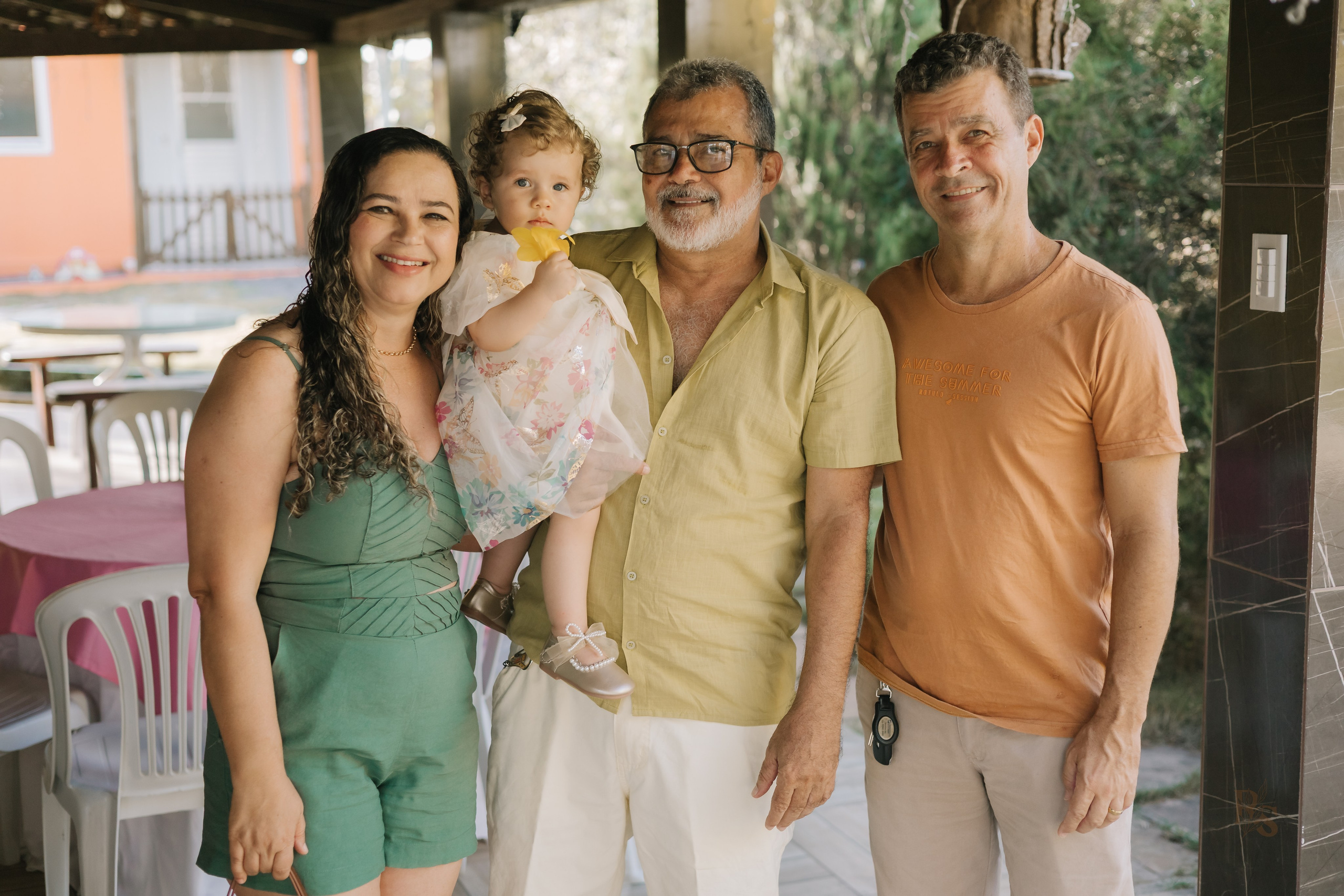 Aurora — 1 ano. Fotógrafo Richard Silvestre — Casamentos na Bahia