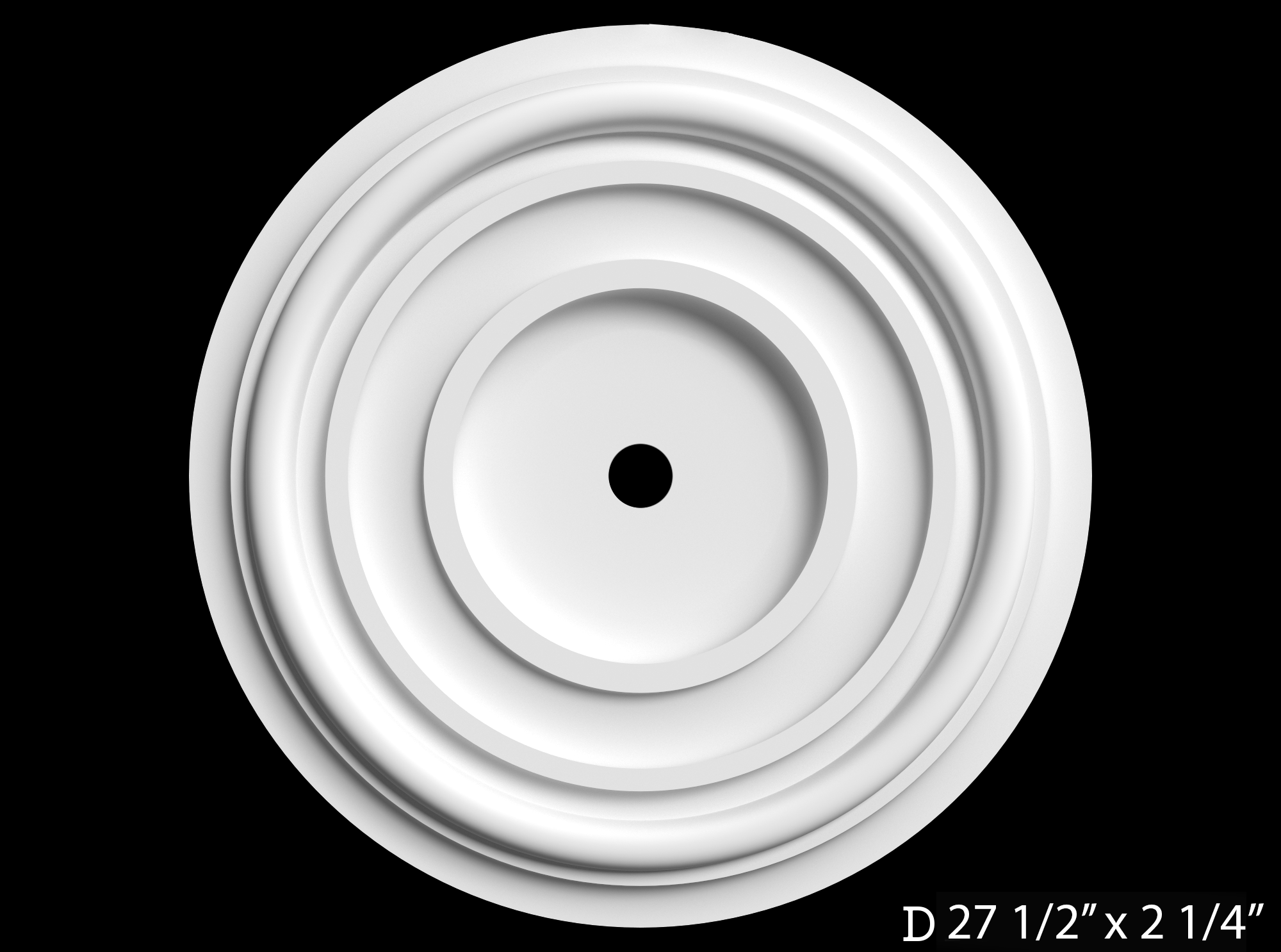 Medallions. Plaster molding