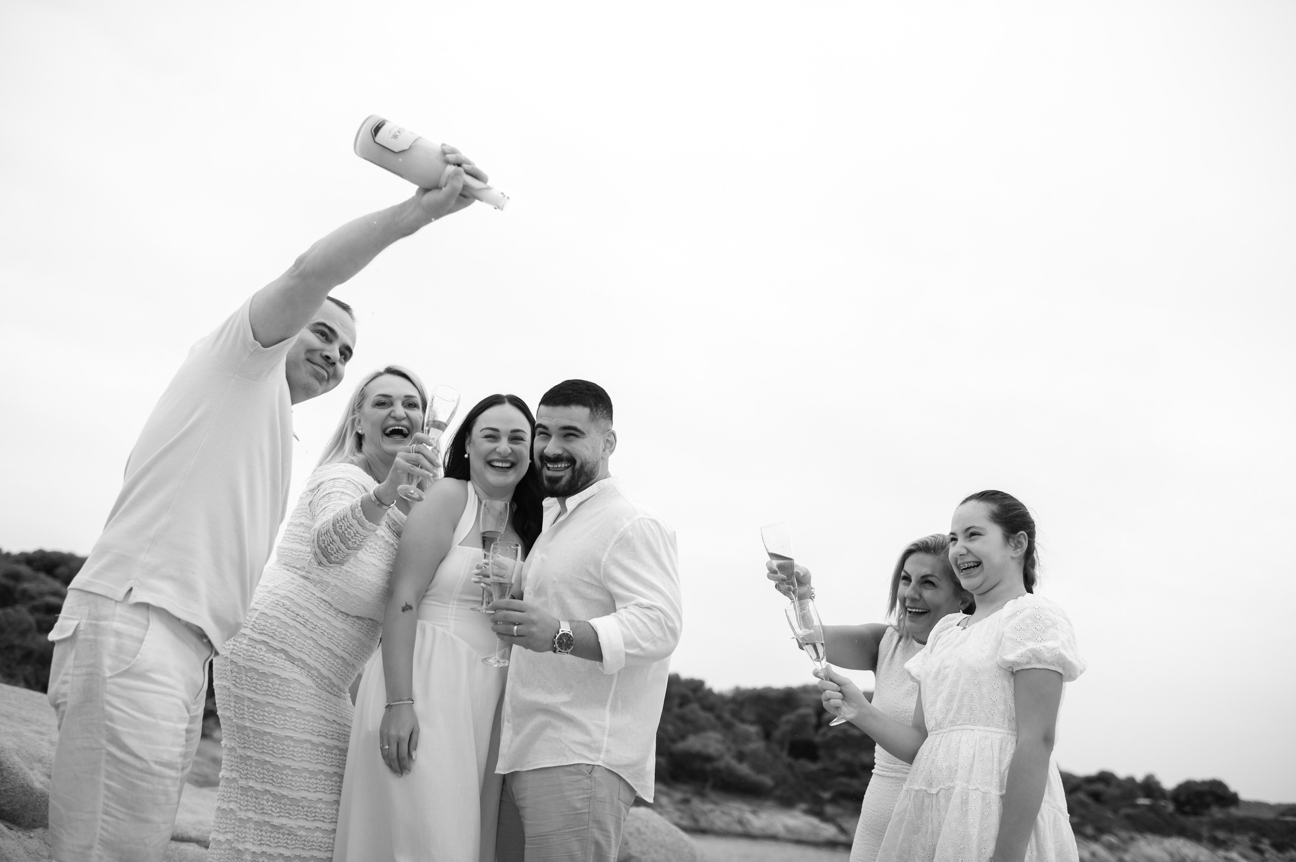 Family Karidi Beach. Family, children, portrait, and event photography in Thessaloniki